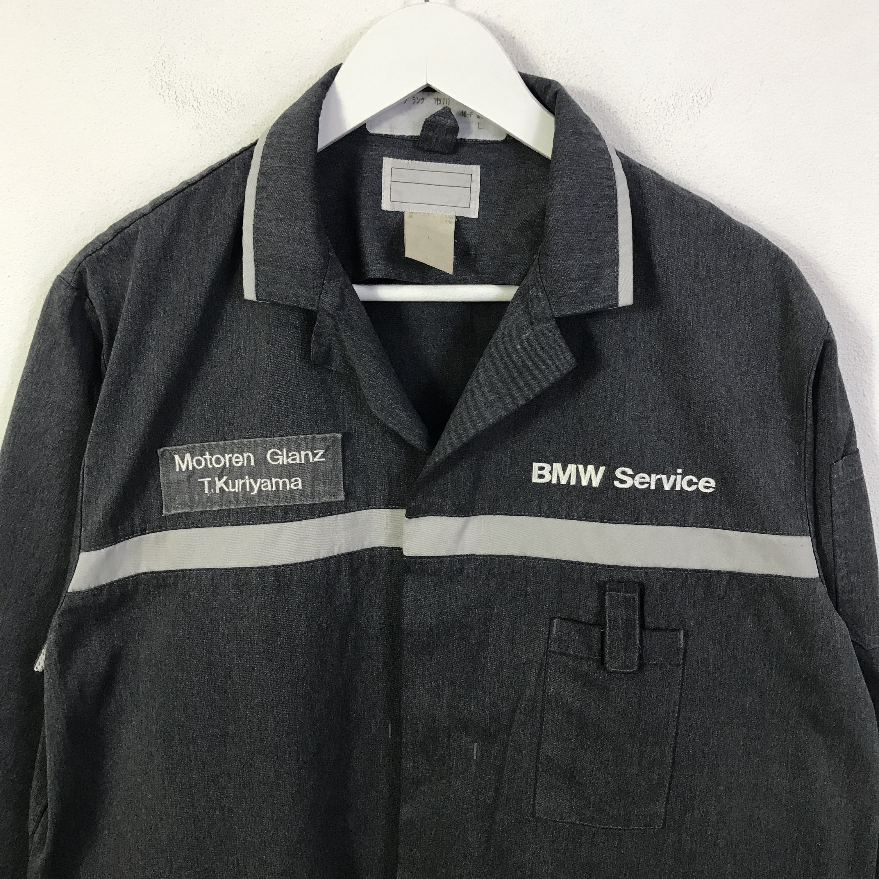 Japanese Brand Bmw service Racing snao button jacket K98B11 Size US L / EU 52-54 / 3 - 2 Thumbnail
