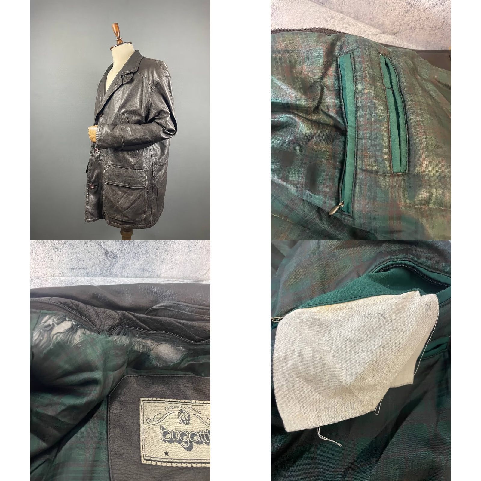 Vintage Item Specifications: Material: Leather Size US M / EU 48-50 / 2 - 10 Thumbnail