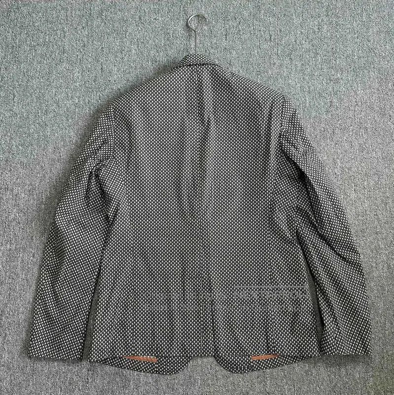 Alexander McQueen Alexander McQueen Men's Black Patterned Jacket . Size US XL / EU 56 / 4 - 4 Thumbnail