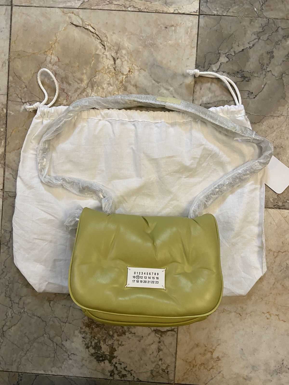 Maison Margiela Glam Slam Flap Small Hobo Bag