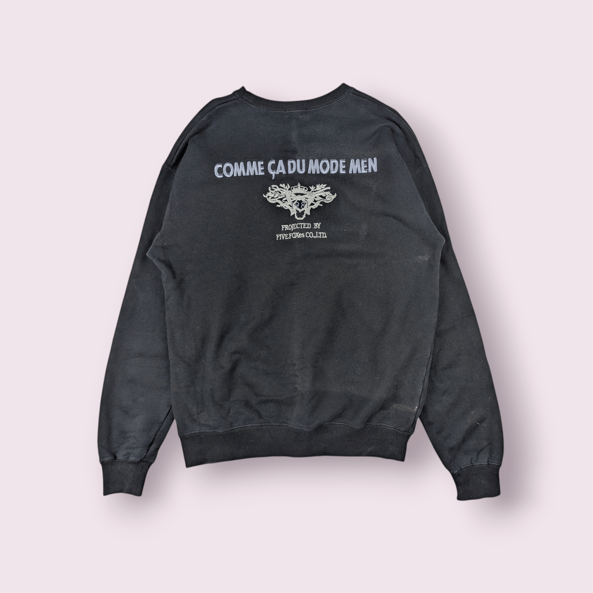 Comme Ca Ism COMME CA DU MODE Big Spell Out Logo Nice Design Sweatshirts Size US M / EU 48-50 / 2 - 2 Thumbnail