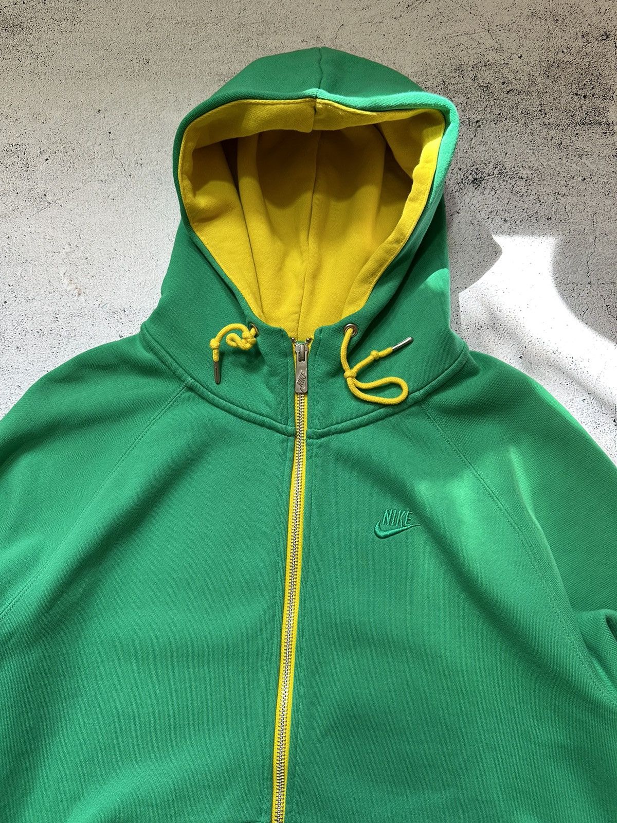 Nike Crazy Nike Vintage 90s Zip Up Hoodie Skater Size US S / EU 44-46 / 1 - 4 Thumbnail