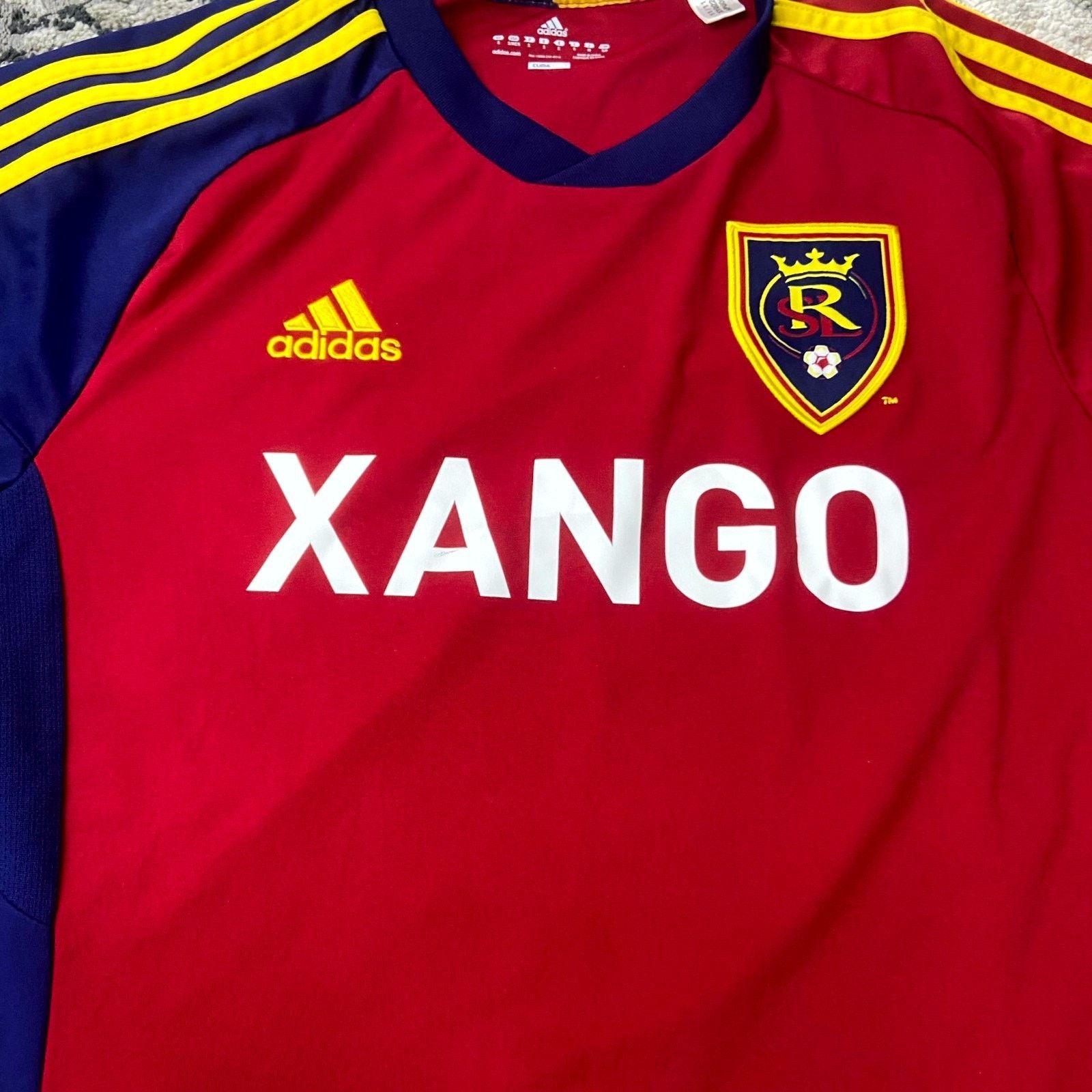 Adidas Adidas Jersey Real Salt Lake Sz S Y2K MLS Soccer Club Hawkin Size US S / EU 44-46 / 1 - 4 Thumbnail