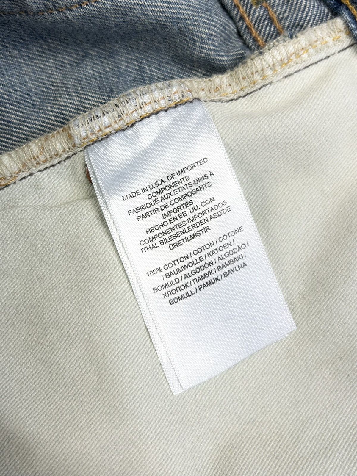Japanese Brand Rare Ralph Lauren Double RRL Denim Pants Jeans Selvege Japan Size US 36 / EU 52 - 14 Thumbnail