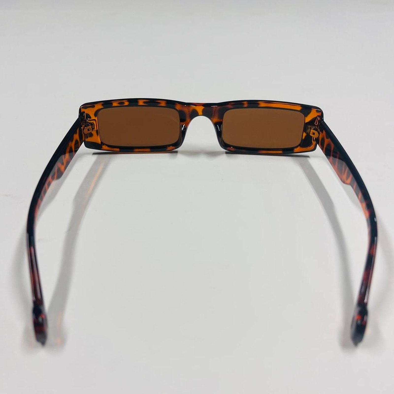Vintage Y2k 2000s vintage style leopard print rectangular sunglasses Size ONE SIZE - 3 Thumbnail