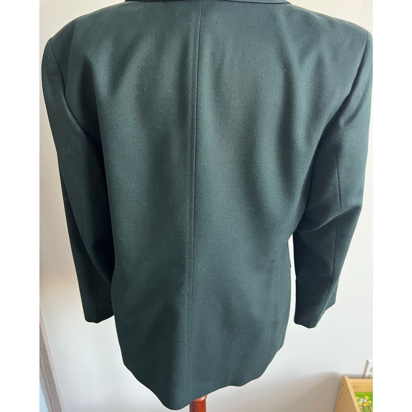 Pendleton Pendleton Women's Forest Green Wool Blazer Petite 10 Size L / US 10 / IT 46 - 4 Thumbnail