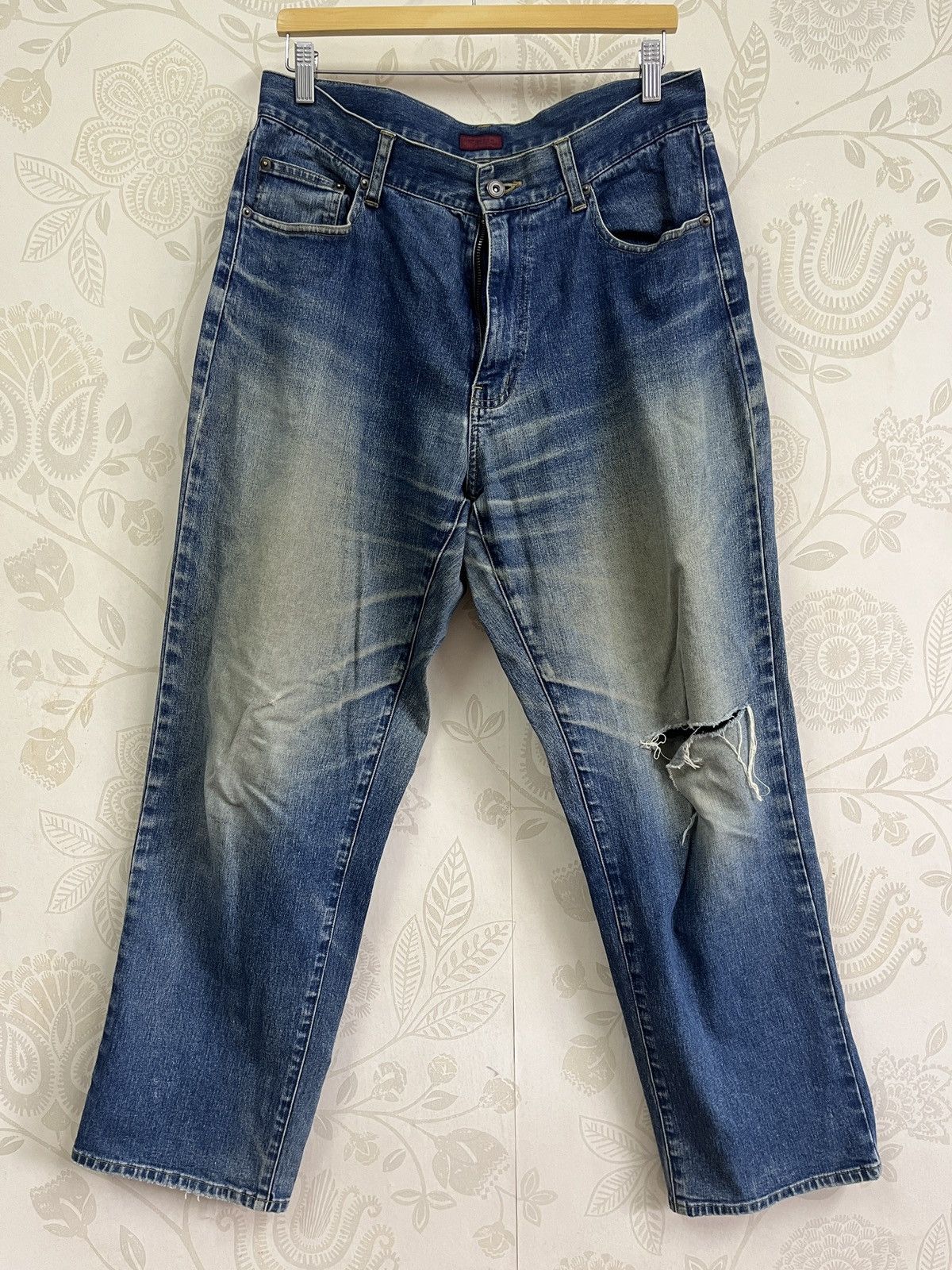 IYB Issey Miyake Distressed Baggy Denim Japan