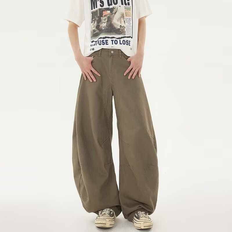 Japanese Brand Retro loose curved knife wide leg jeans Size US 32 / EU 48 - 4 Thumbnail