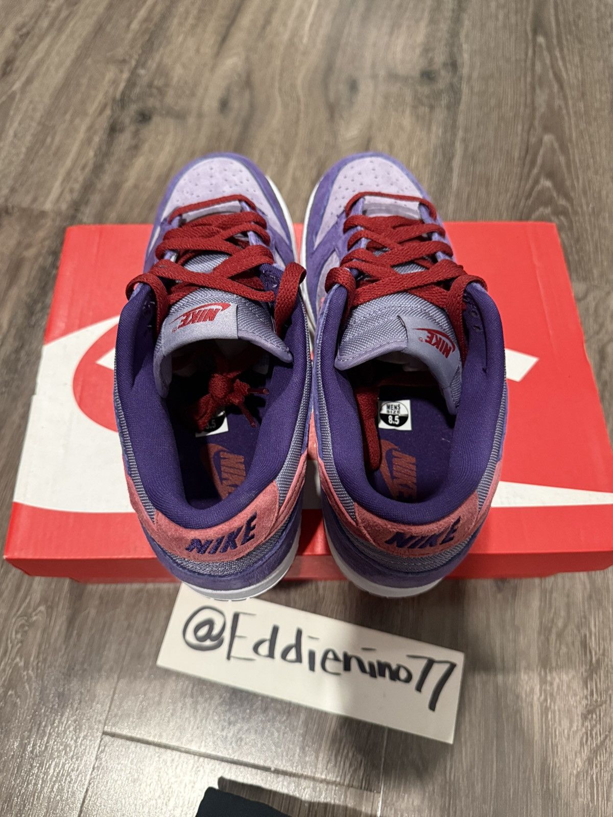 Nike Nike Dunk Low Plum (Ugly Duckling Pack) Size US 8.5 / EU 41-42 - 6 Thumbnail