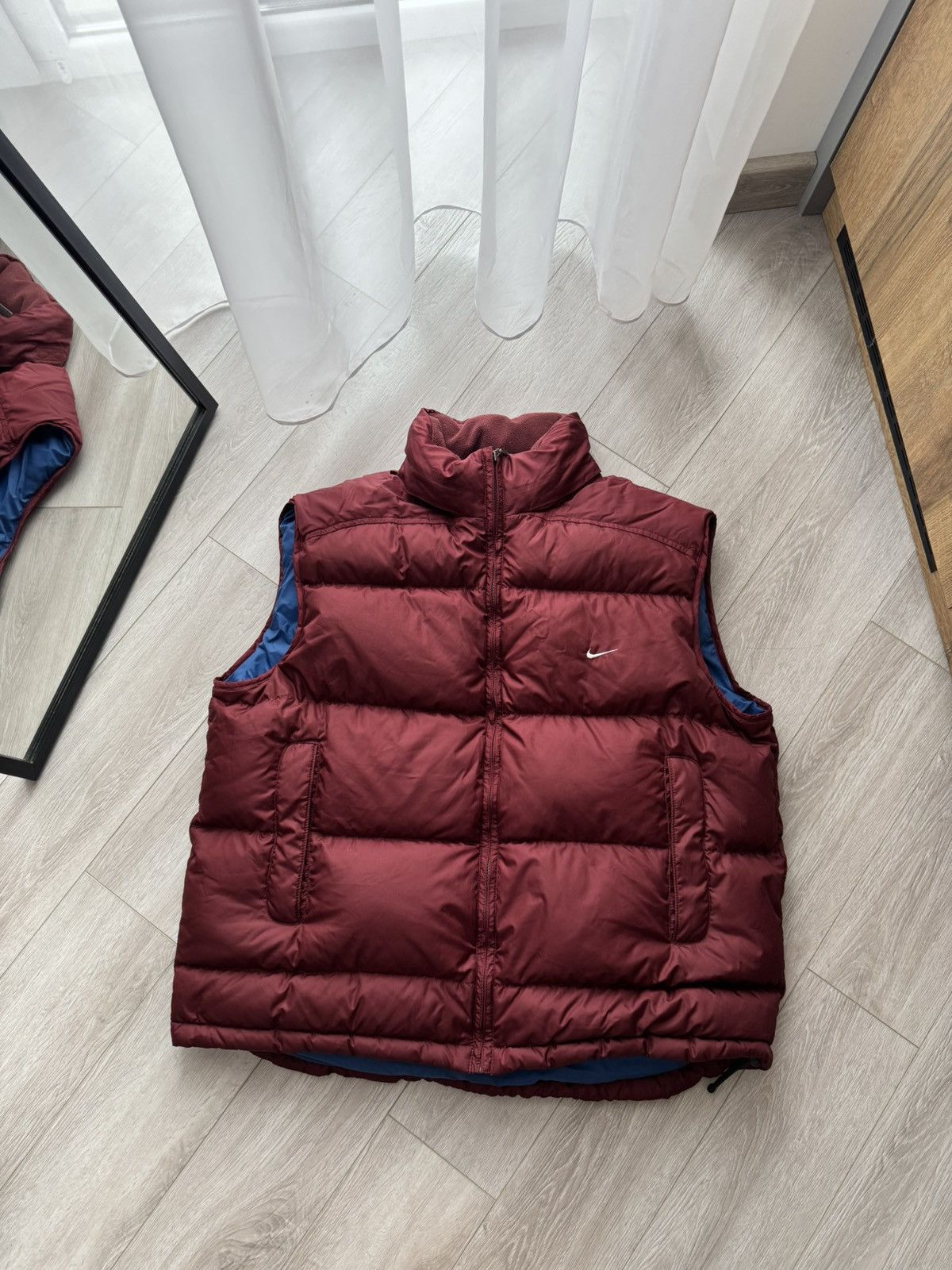 Nike Vintage Nike Puffer Vest Size US XXL / EU 58 / 5 - 1 Thumbnail