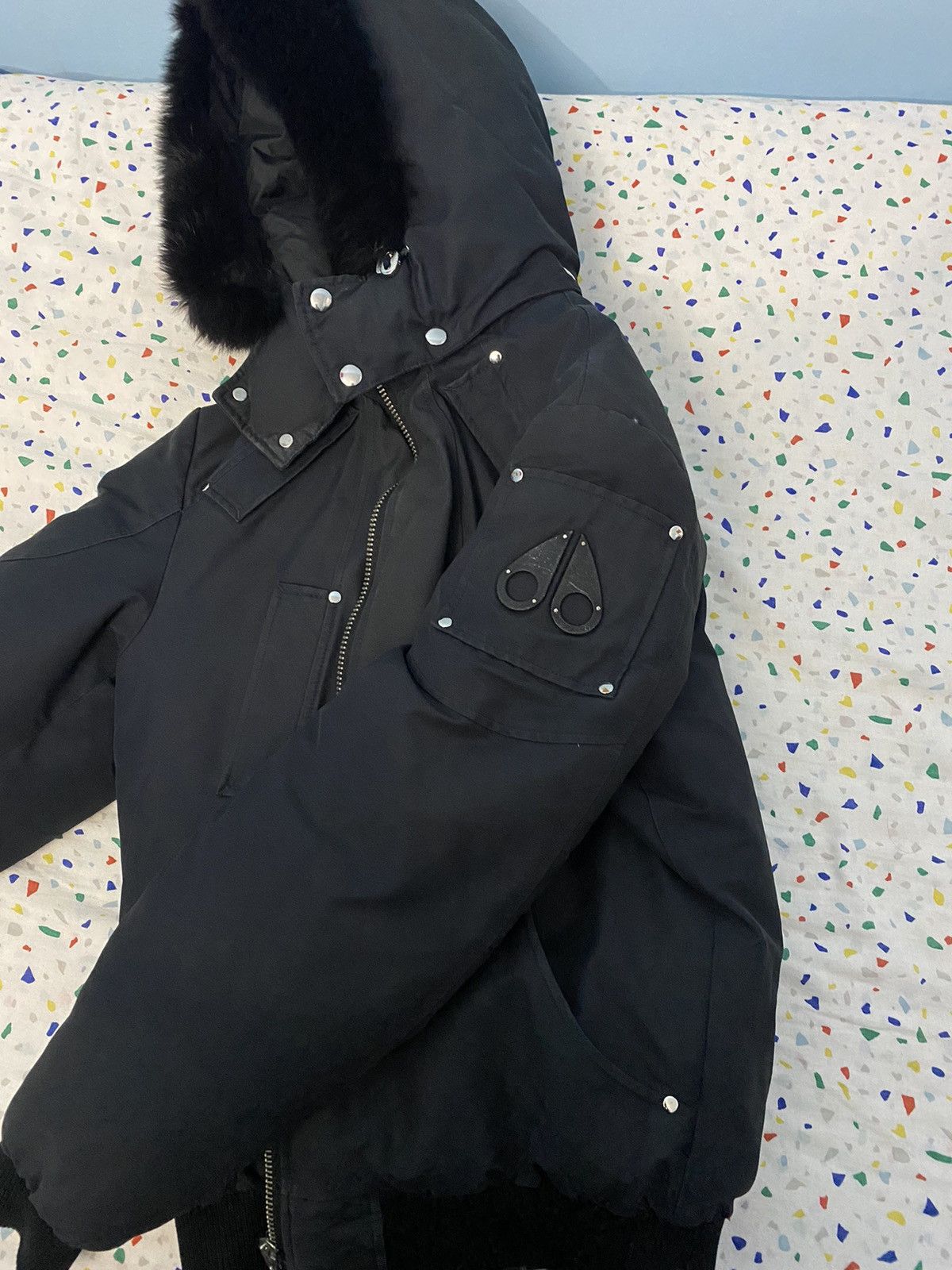 Moose Knuckles Original Ballistic Bomber Fur Size US M / EU 48-50 / 2 - 3 Thumbnail