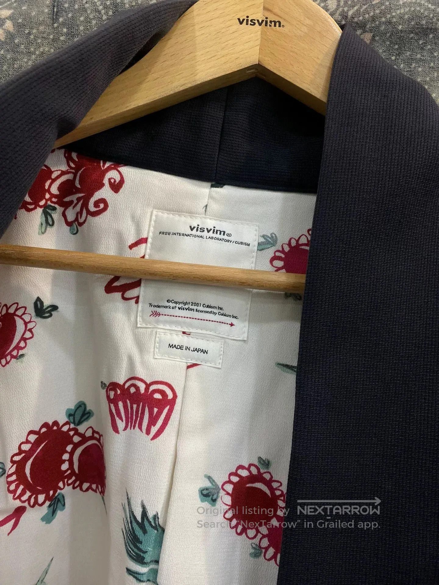 Visvim visvim kiyari jkt santome silk wool jacket. Size US S / EU 44-46 / 1 - 3 Thumbnail