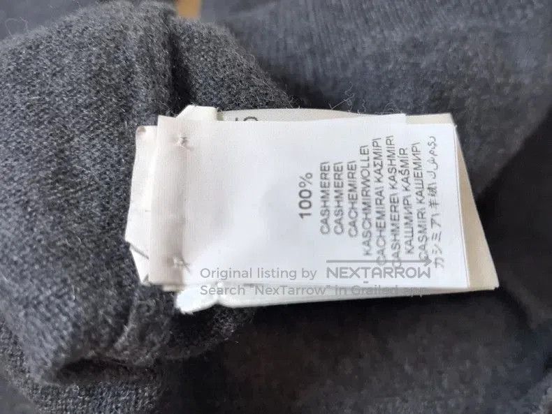 Brunello Cucinelli Brunello Cucinelli Gray Cashmere Sweater. Size US M / EU 48-50 / 2 - 4 Thumbnail