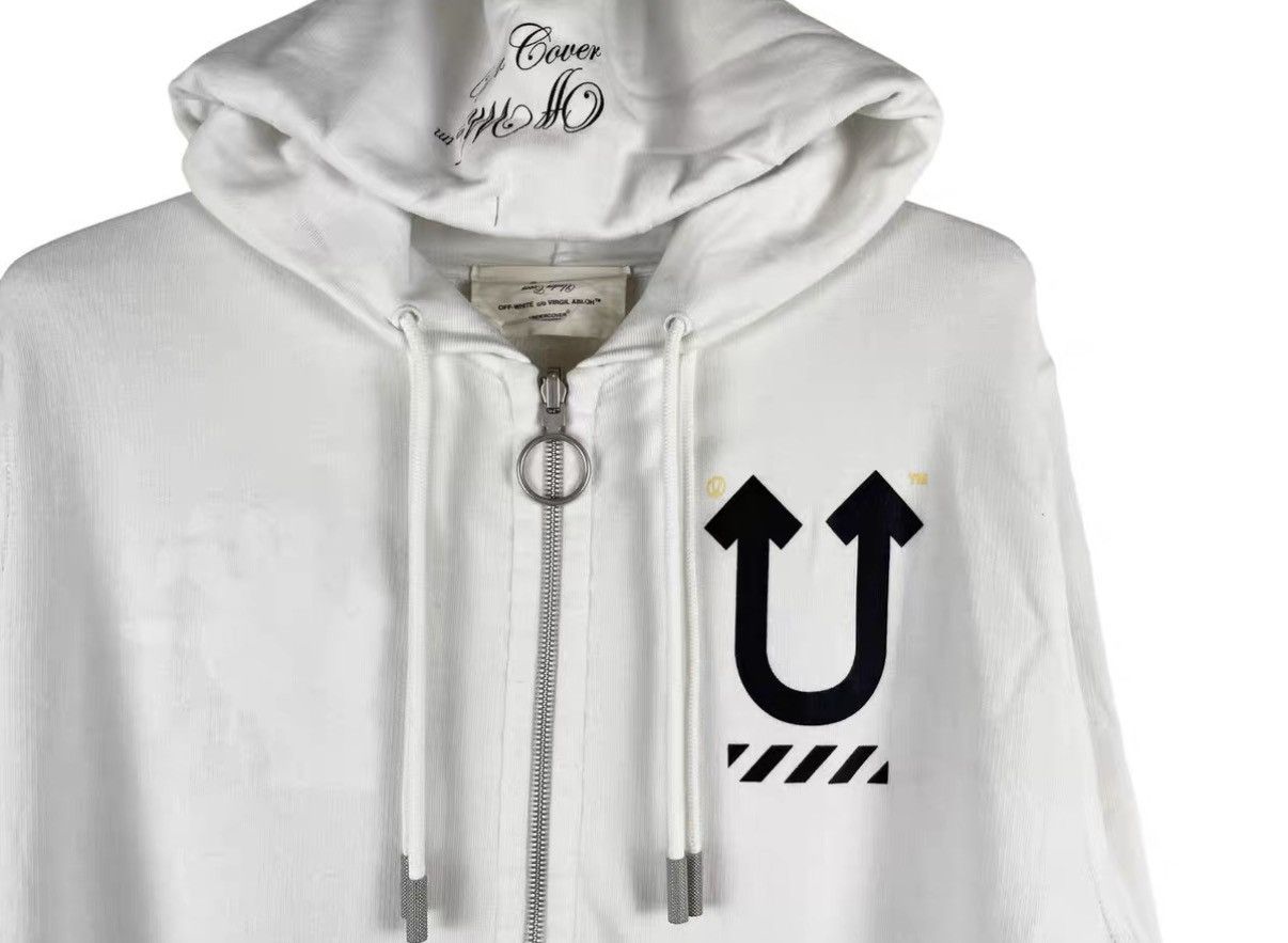 Off-White Off-White × Undercover Ghost Hand Zip Hoodie J31 Size US M / EU 48-50 / 2 - 3 Thumbnail