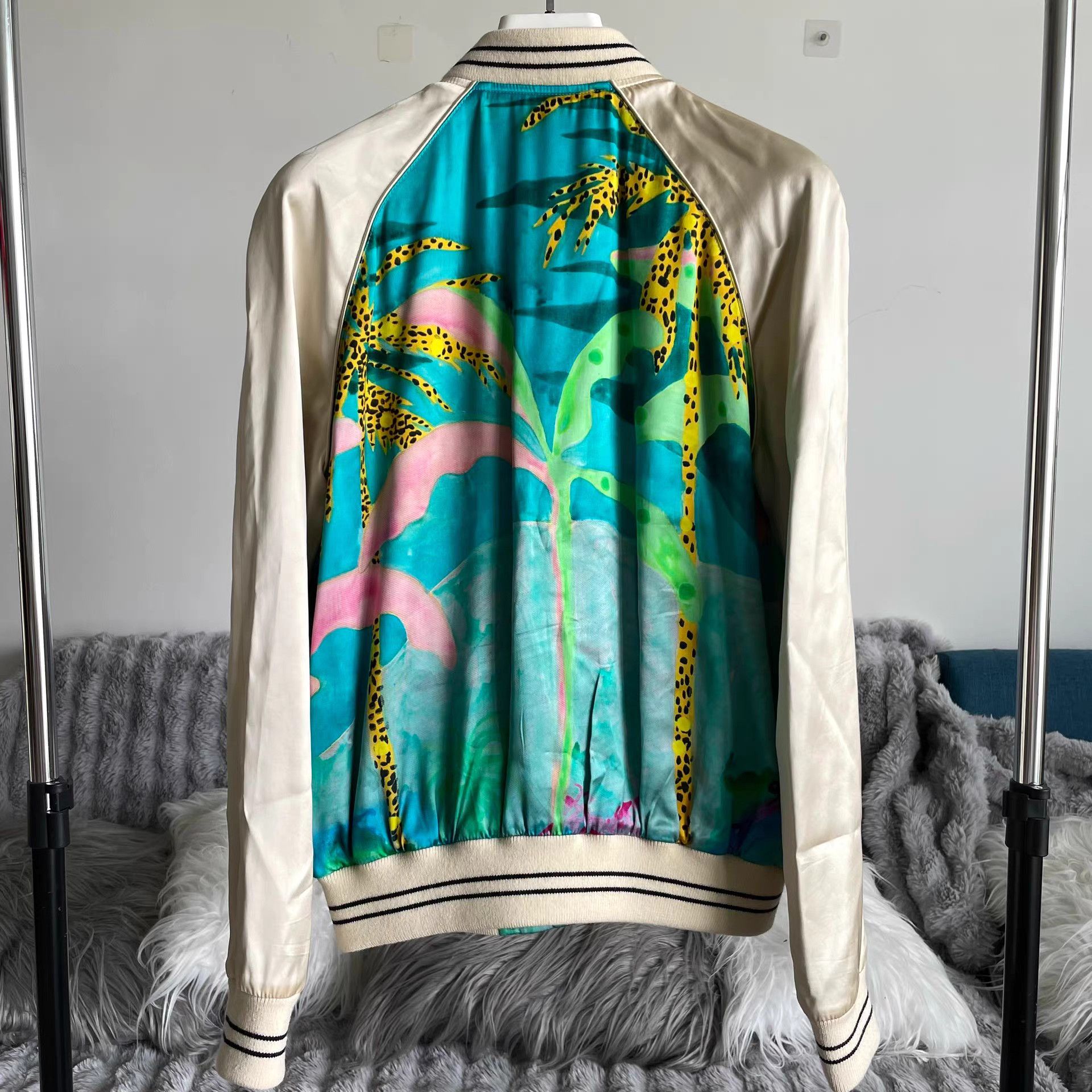 Celine Celine Palm Tree Jacket Size US S / EU 44-46 / 1 - 2 Thumbnail