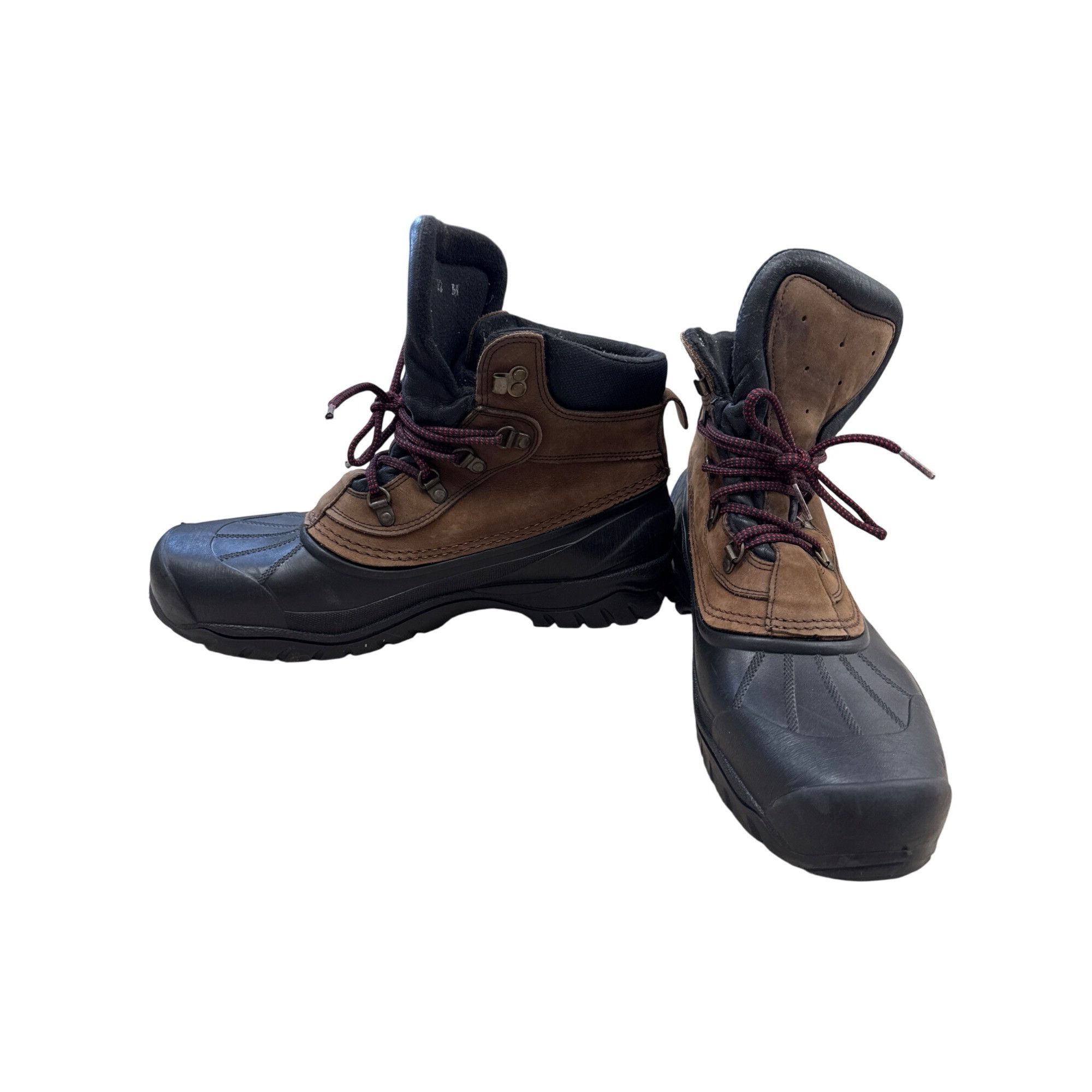 SOREL Sorel Mens Black & Brown Winter Duck Boots Size 12M SKU 7439 Size US 12 / EU 45 - 2 Thumbnail