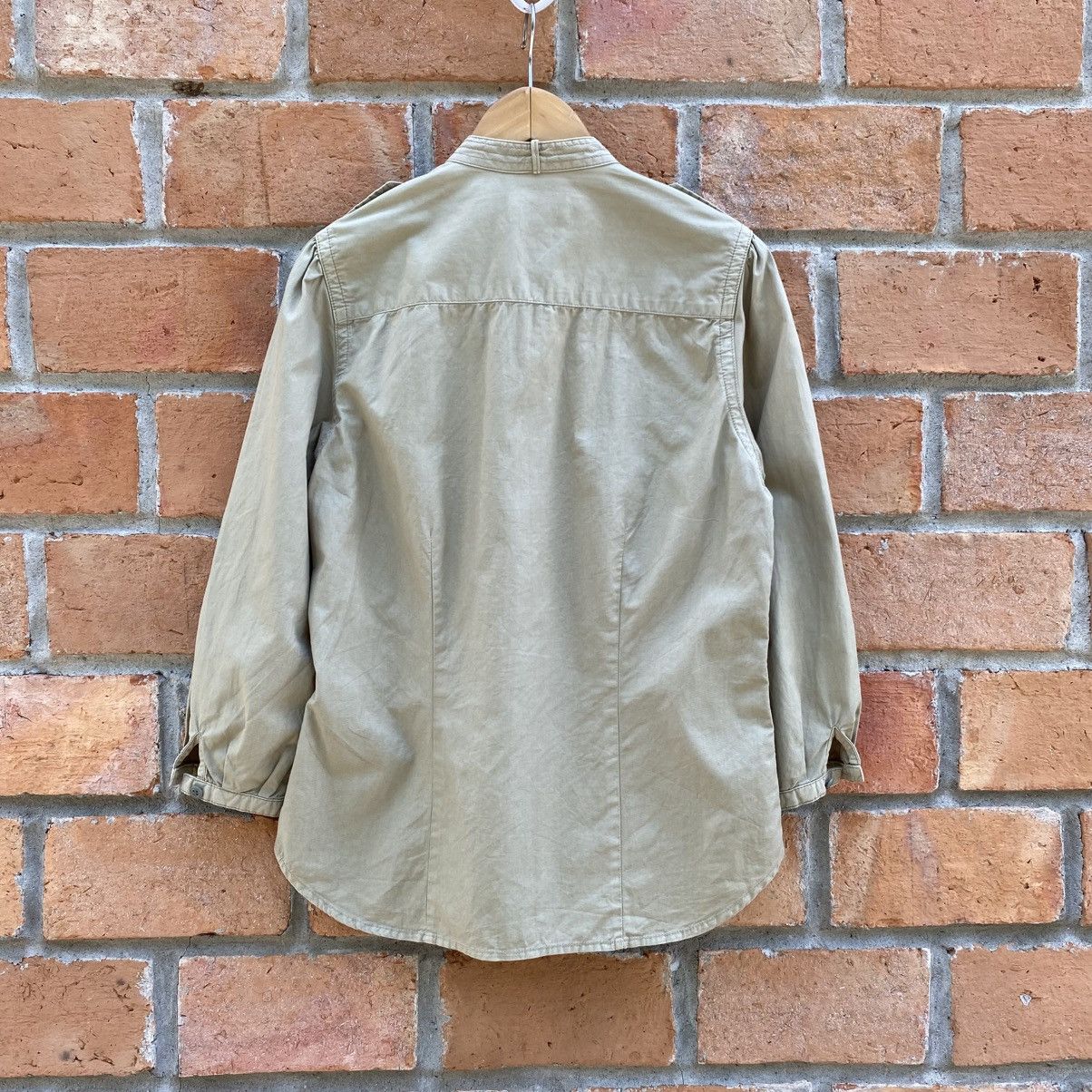 Polo Ralph Lauren POLO JEANS COMPANY Beige Button-Up Shirt with Epaulettes Size M / US 6-8 / IT 42-44 - 13 Thumbnail