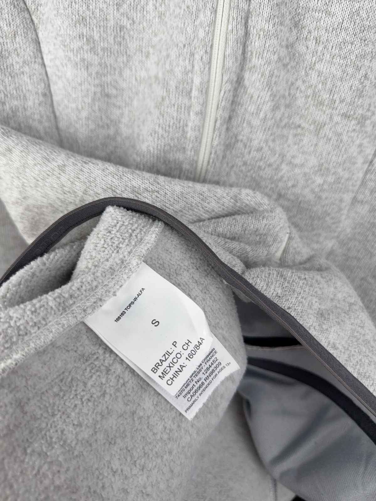 Salomon Salomon Women’s Gray Fleece Hoodie Jacket Size S Size S / US 4 / IT 40 - 6 Thumbnail
