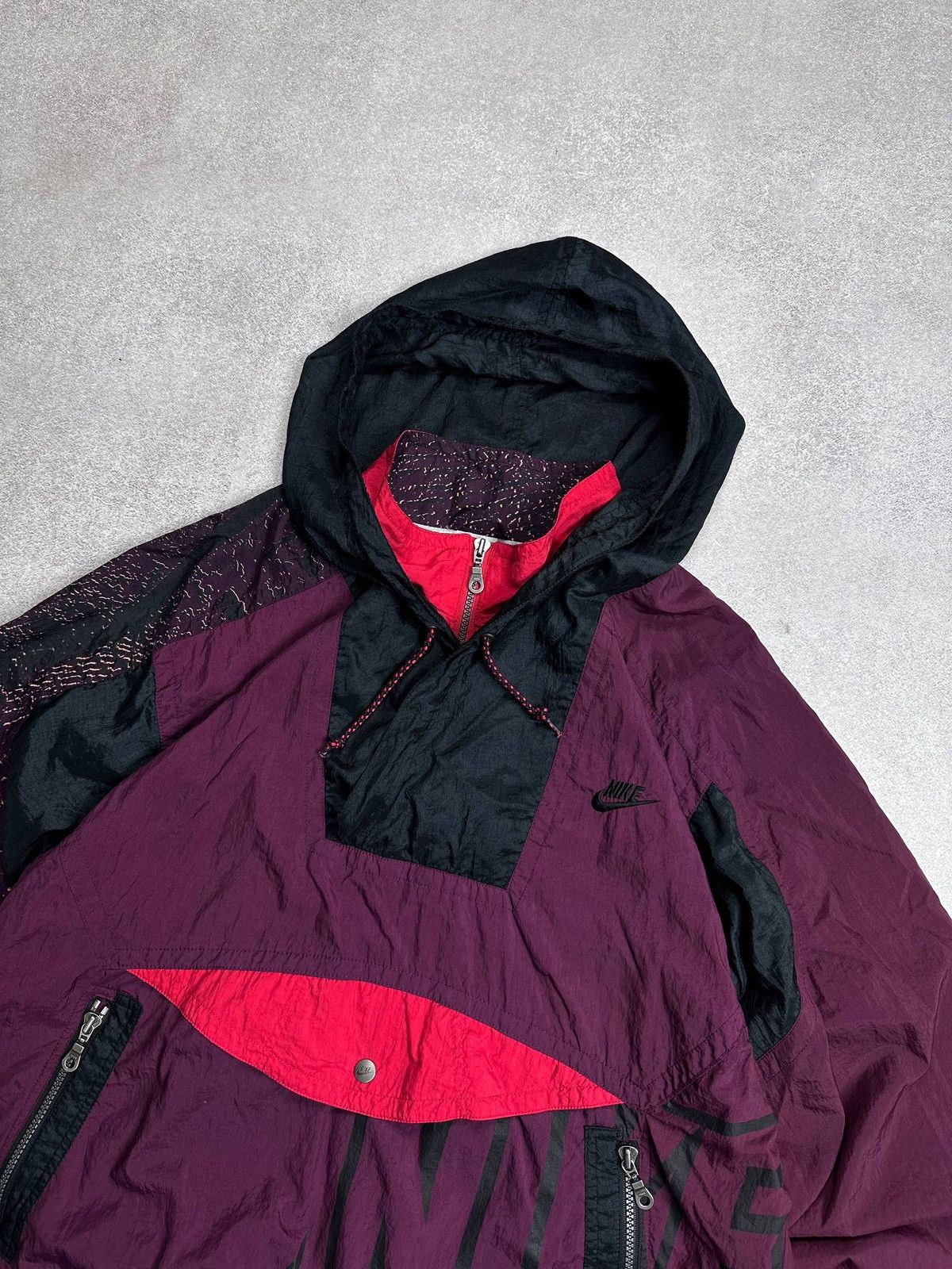 Nike Vintage 90s Nike Challenge Court Agassi Nylon Jacket M Size US M / EU 48-50 / 2 - 4 Thumbnail