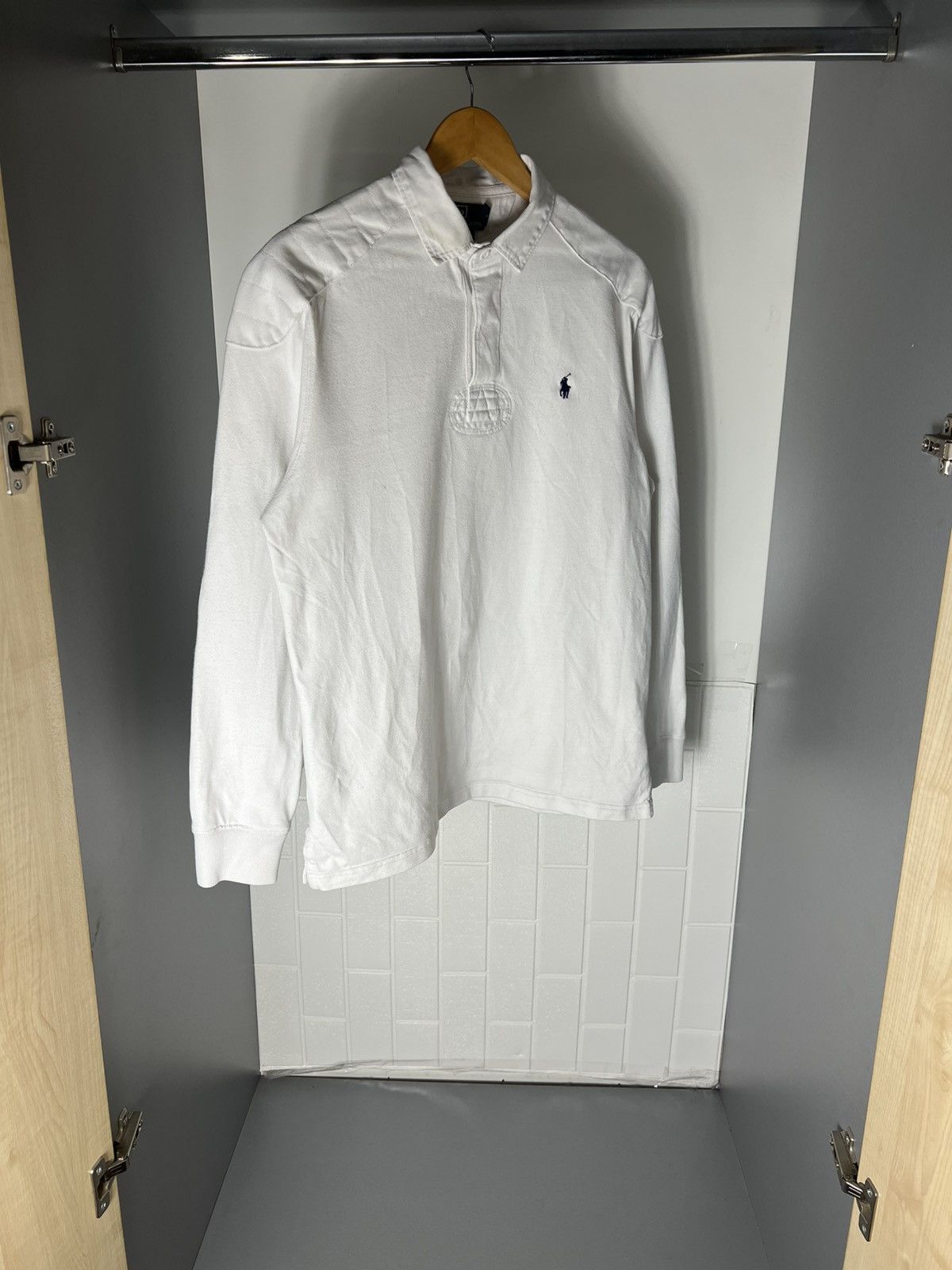 Polo Ralph Lauren VINTAGE POLO RALPH LAUREN RETRO RUGBY CLASSIC CASUAL Y2K 90s Size US L / EU 52-54 / 3 - 4 Thumbnail