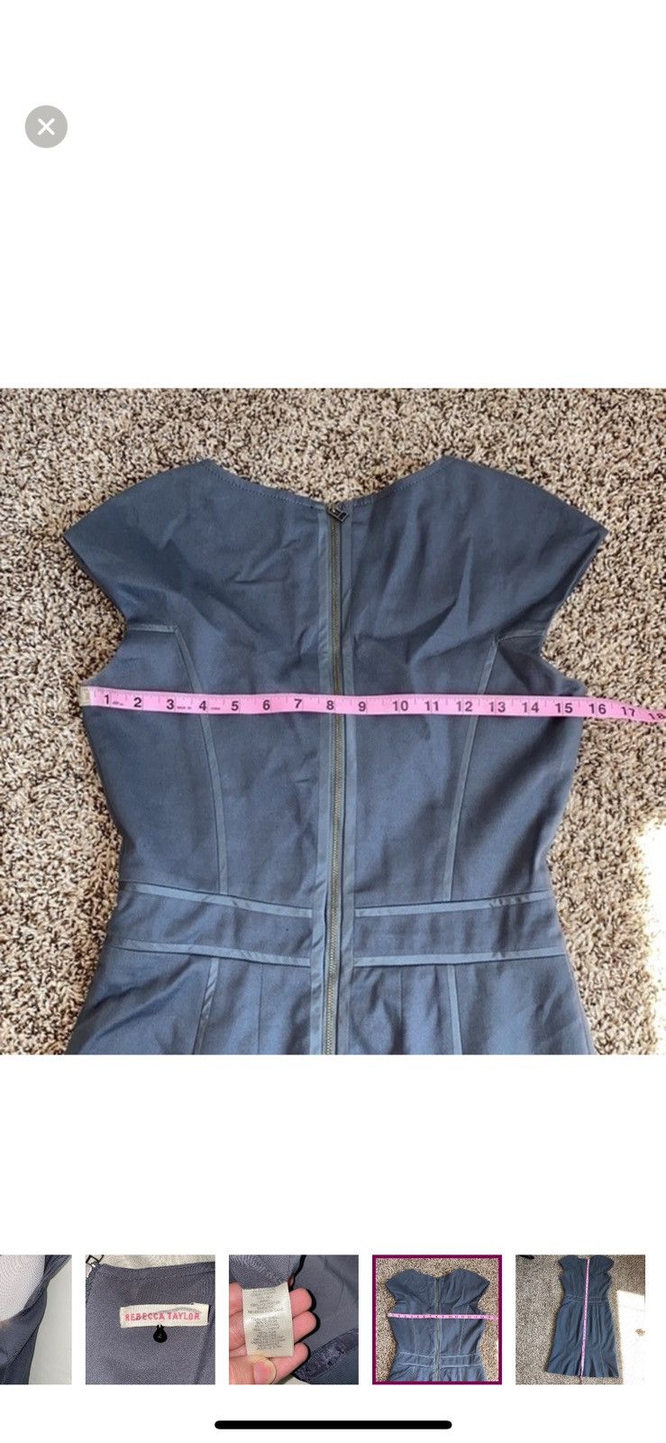 Rebecca Taylor Rebecca Taylor sweetheart dress size 4 Size S / US 4 / IT 40 - 3 Thumbnail