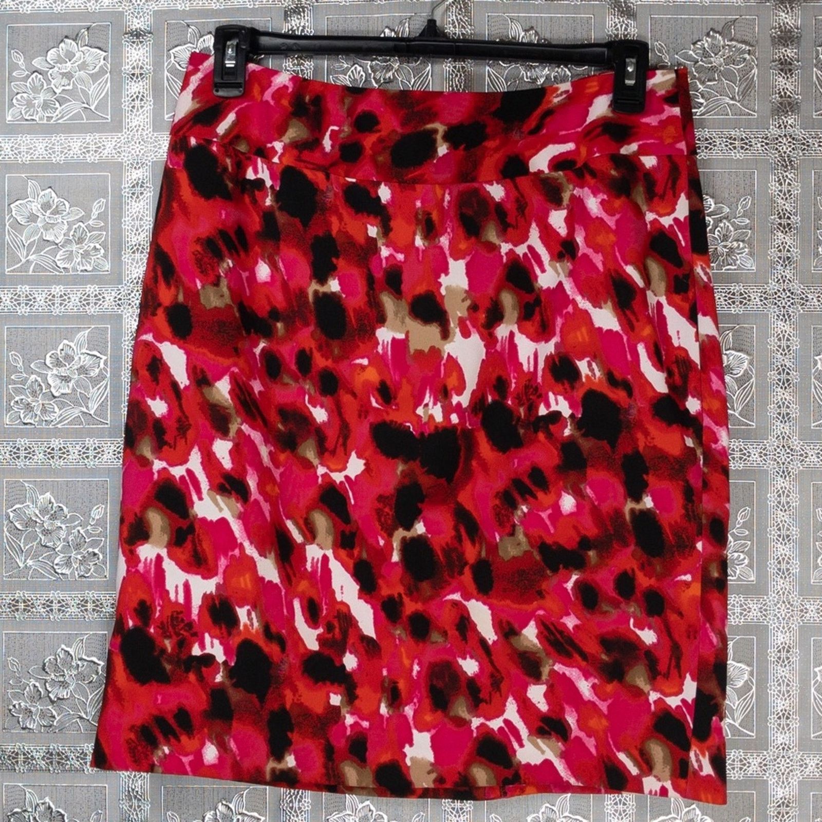 Other CATO Floral Tropical Abstract Print Skirt Size 14 Size 36" / US 14 / IT 50 - 2 Thumbnail
