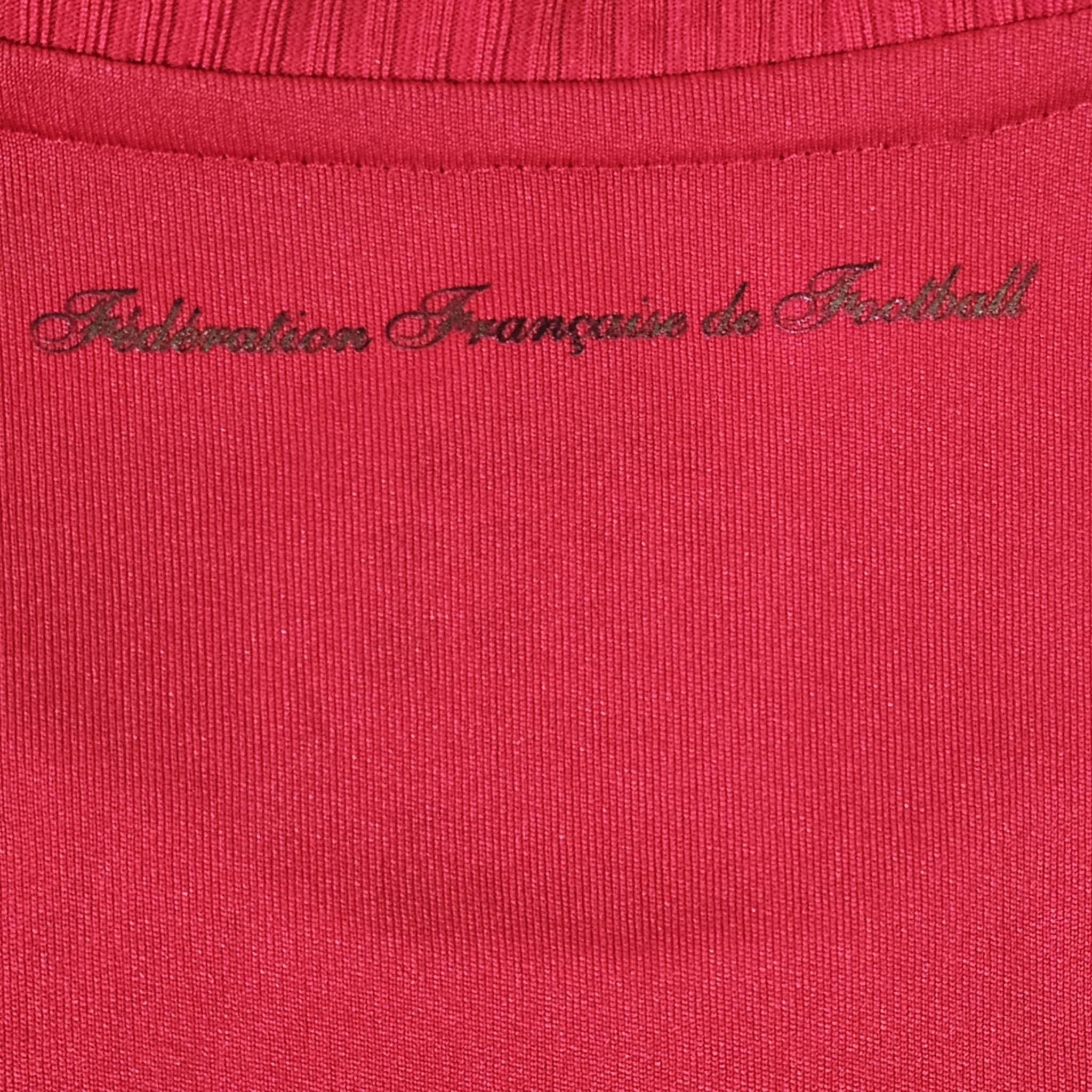 Adidas × Vintage France Vintage Y2K Red Adidas Soccer Jersey Size US L / EU 52-54 / 3 - 10 Thumbnail