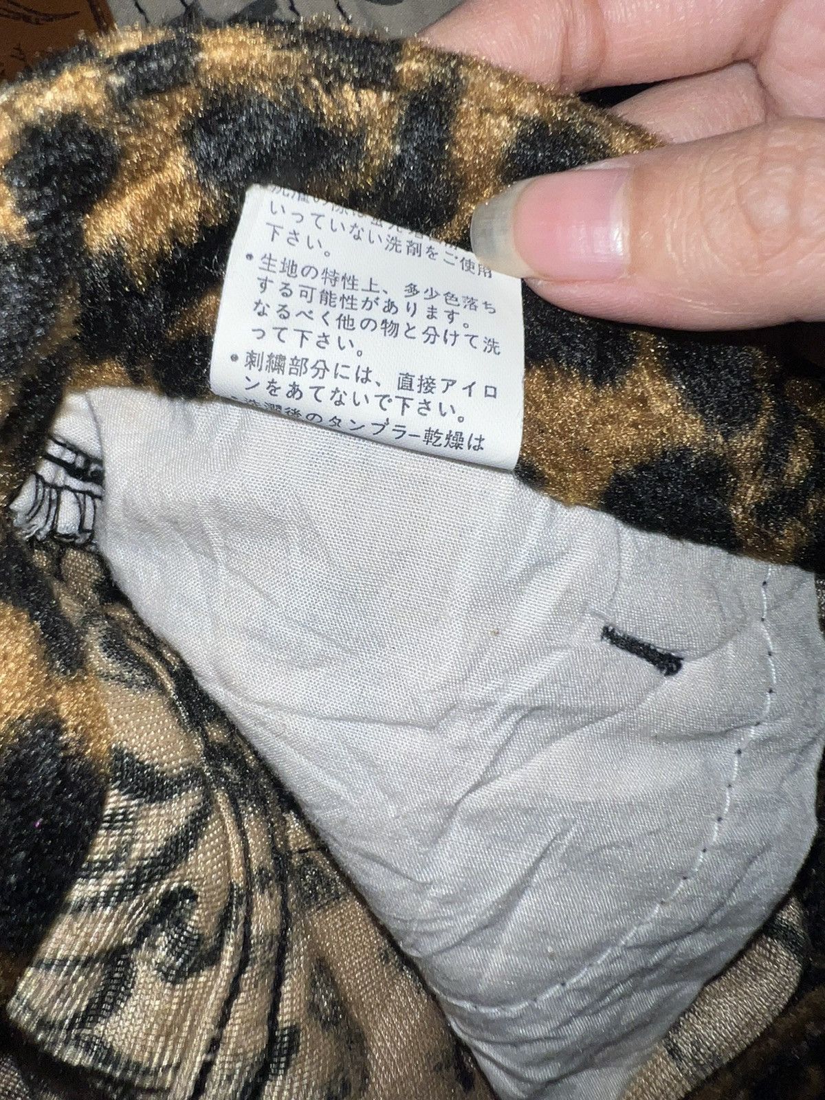 Japanese Brand Super low waist gyaru faux fur shorts 🐆🖤 Size 28" / US 6 / IT 42 - 7 Thumbnail