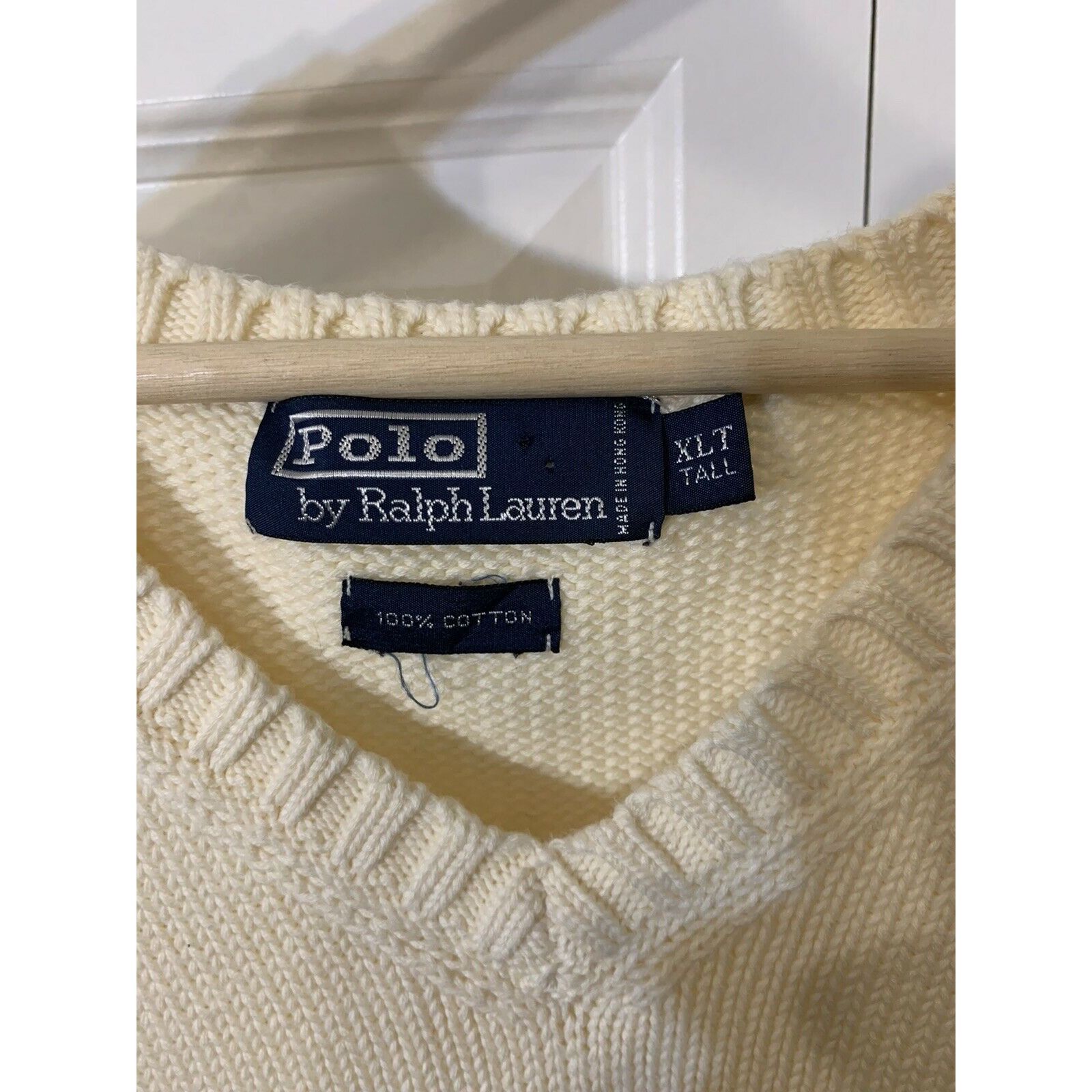 Ralph Lauren Polo Ralph Lauren Ivory Vest Sz XLT Golf Size US XL / EU 56 / 4 - 2 Thumbnail