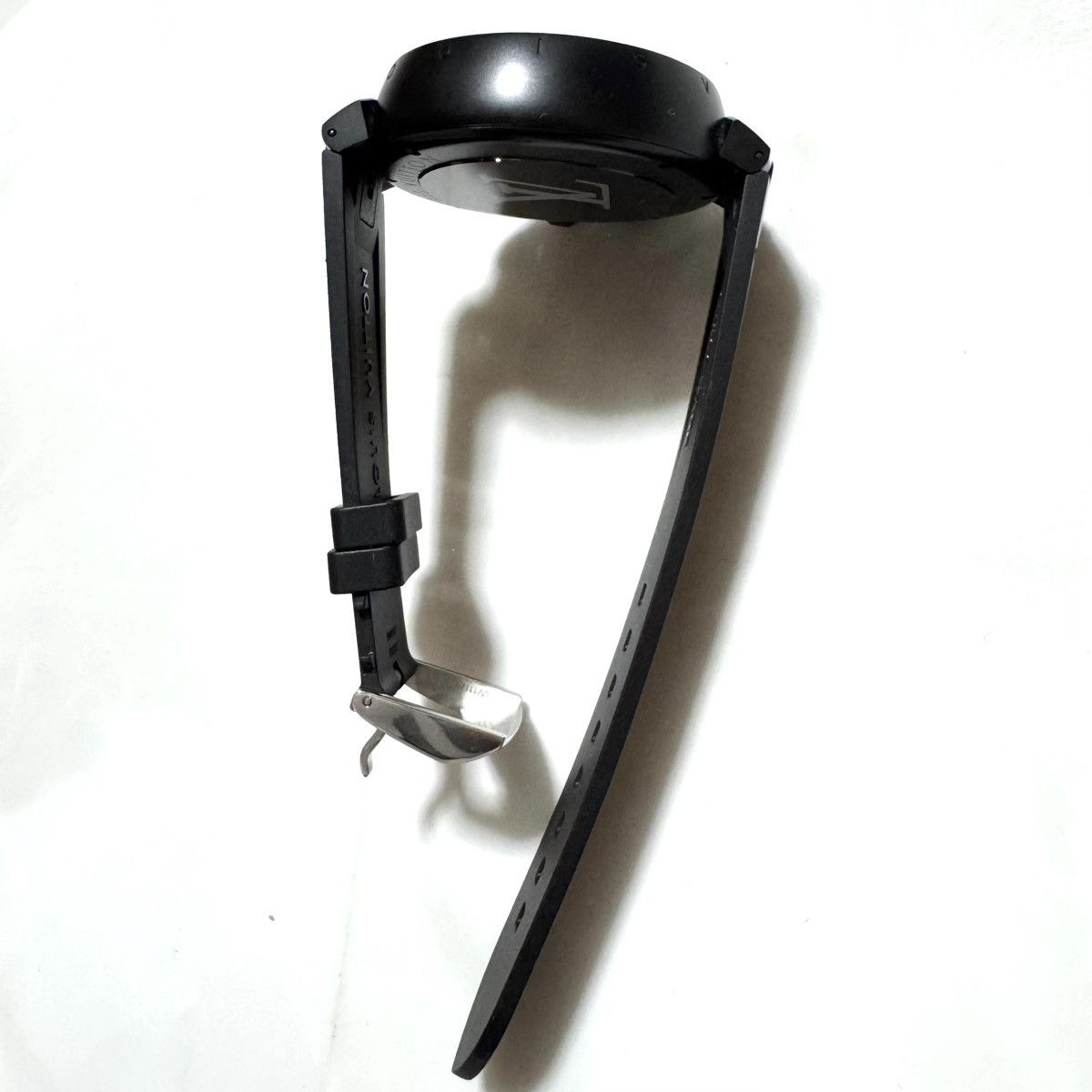Louis Vuitton Authentic Louis Vuitton Tambour Black TO4139 Q1A62 Monogram Size ONE SIZE - 19 Thumbnail