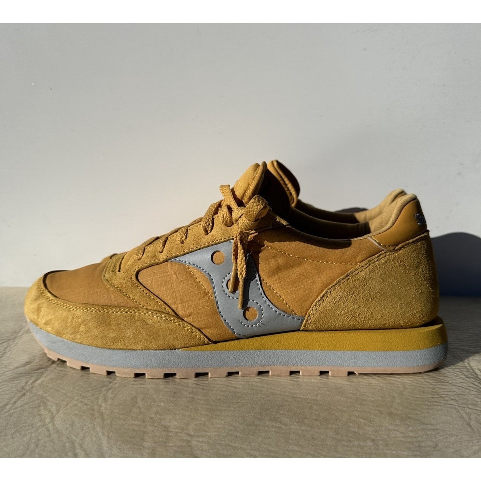 Saucony Saucony Shoes Mustard Jazz Original Sneaker Running Shoes 13 Size US 13 / EU 46 - 2 Thumbnail