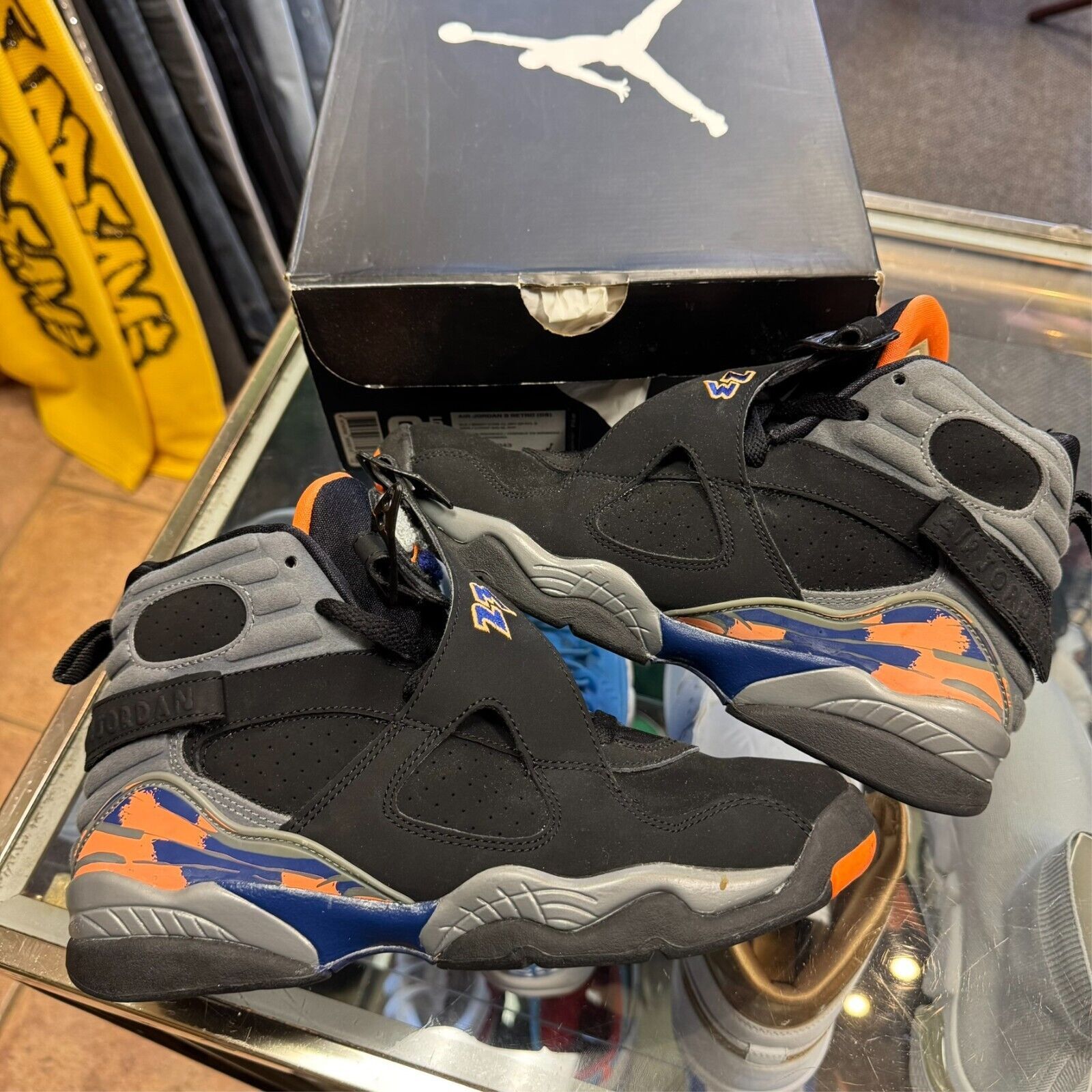Nike Nike Air Jordan 8 Retro (GS) "Phoenix Suns" Size 6.5y/8w Size US 6 / IT 36 - 1 Thumbnail