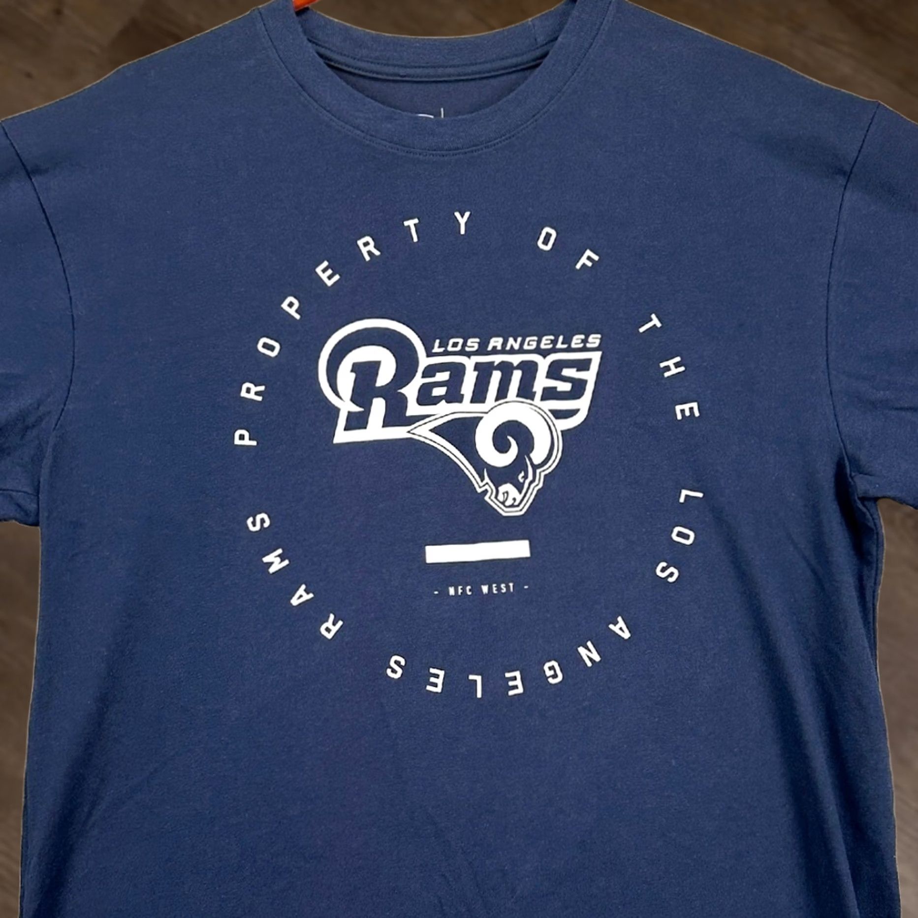 Nike Nike Los Angeles Rams NFL T-Shirt Mens Small Dri-Fit Blue Short Sleeve Crew Neck Size US S / EU 44-46 / 1 - 1 Thumbnail