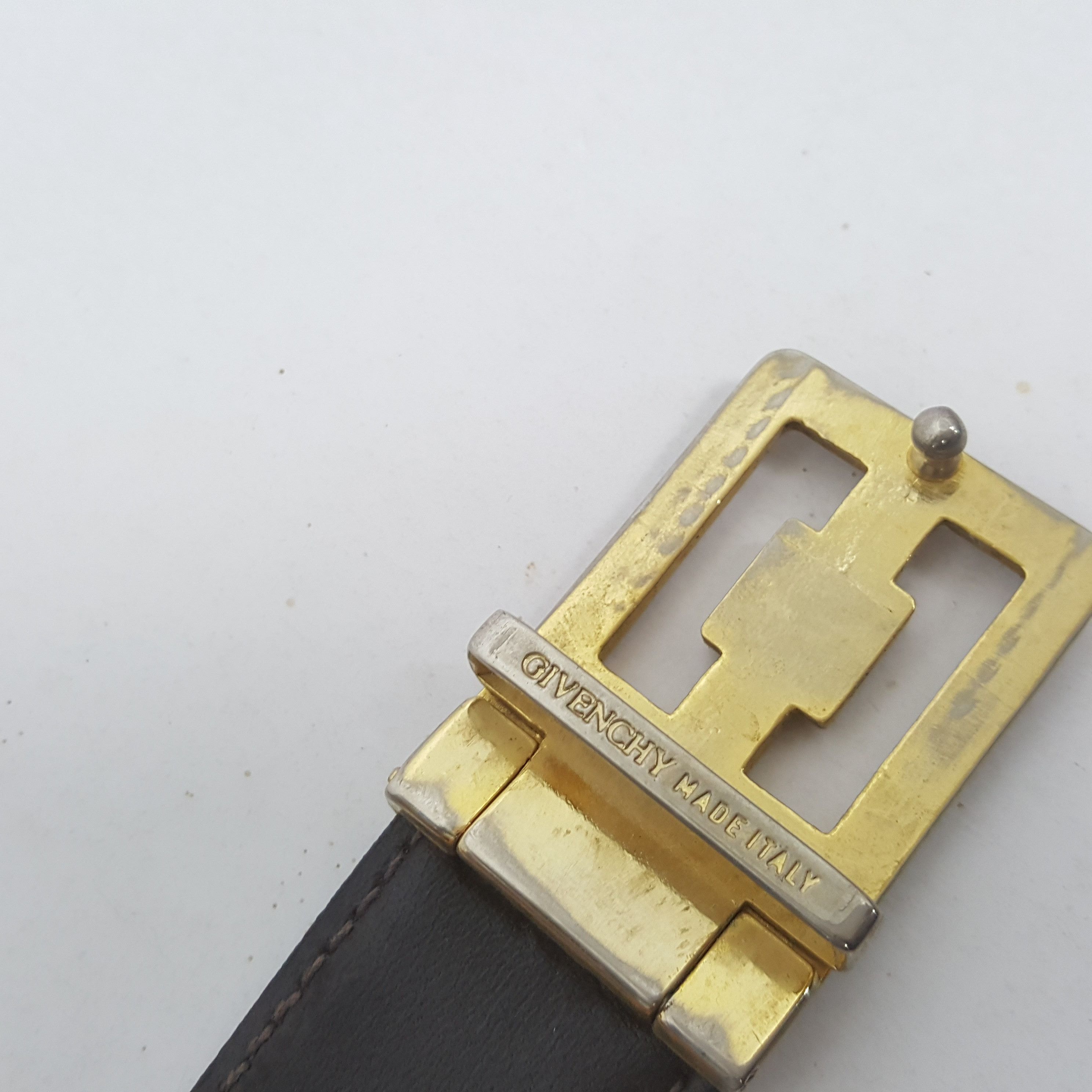 Vintage Vintage GIVENCHY Italian Fashion Brand Belt Size 38 - 3 Thumbnail