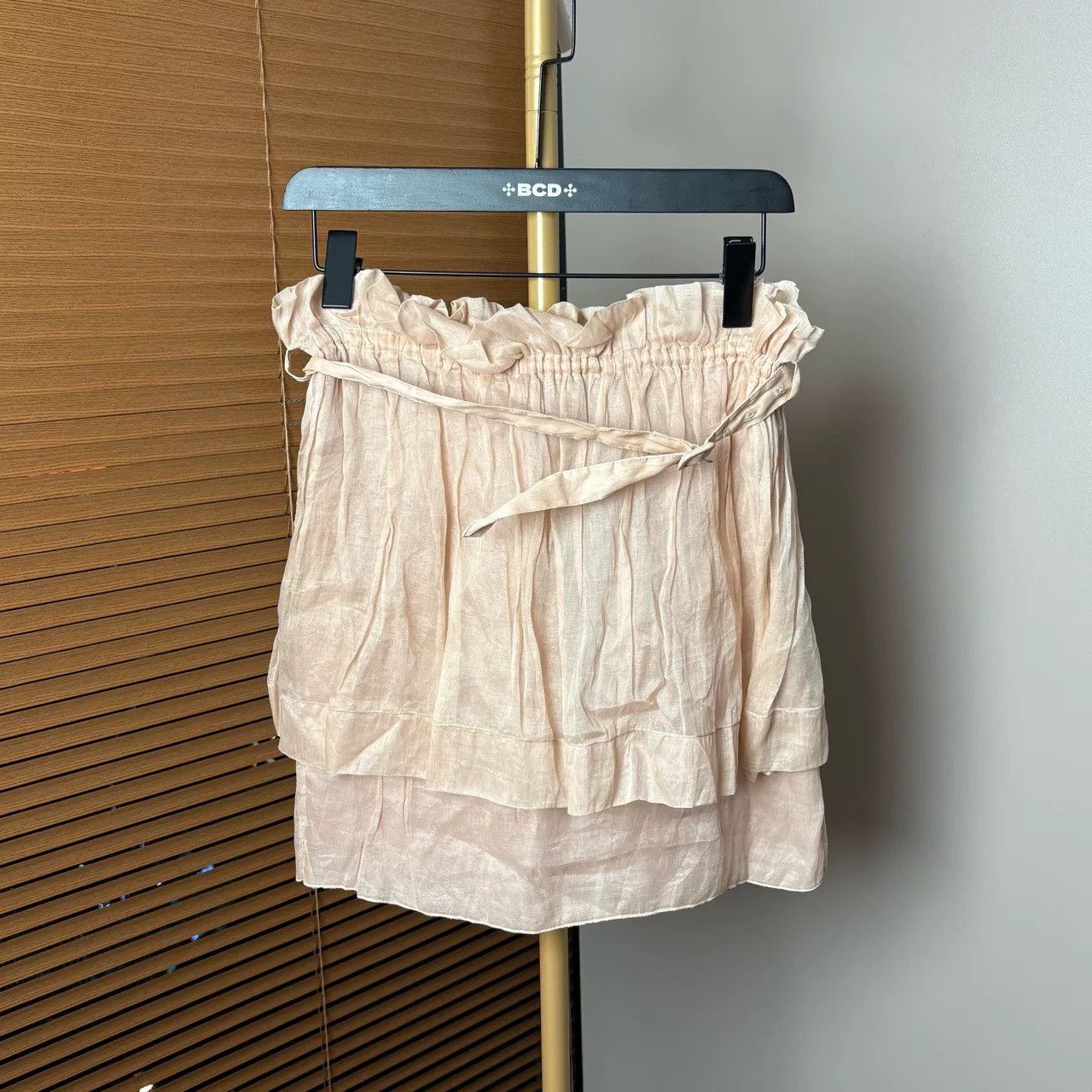 Miu Miu miumiu pink layered skirt size 38 Size 38" / US 16 / IT 52 - 1 Thumbnail