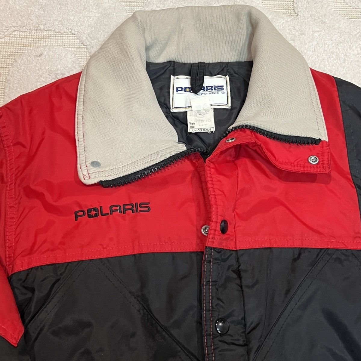 Vintage Vintage Polaris Ski Bomber Jacket Size US M / EU 48-50 / 2 - 2 Thumbnail