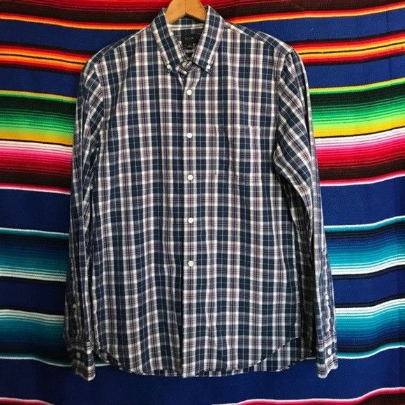 J.Crew J Crew Button Down Plaid Men’s Size US M / EU 48-50 / 2 - 4 Thumbnail