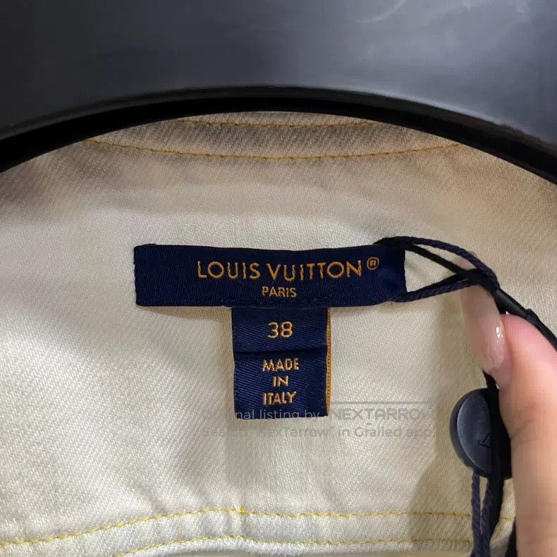 Louis Vuitton Louis Vuitton White Solid Crew Neck A-Line Sleeveless Dres Size XS / US 0-2 / IT 36-38 - 3 Thumbnail