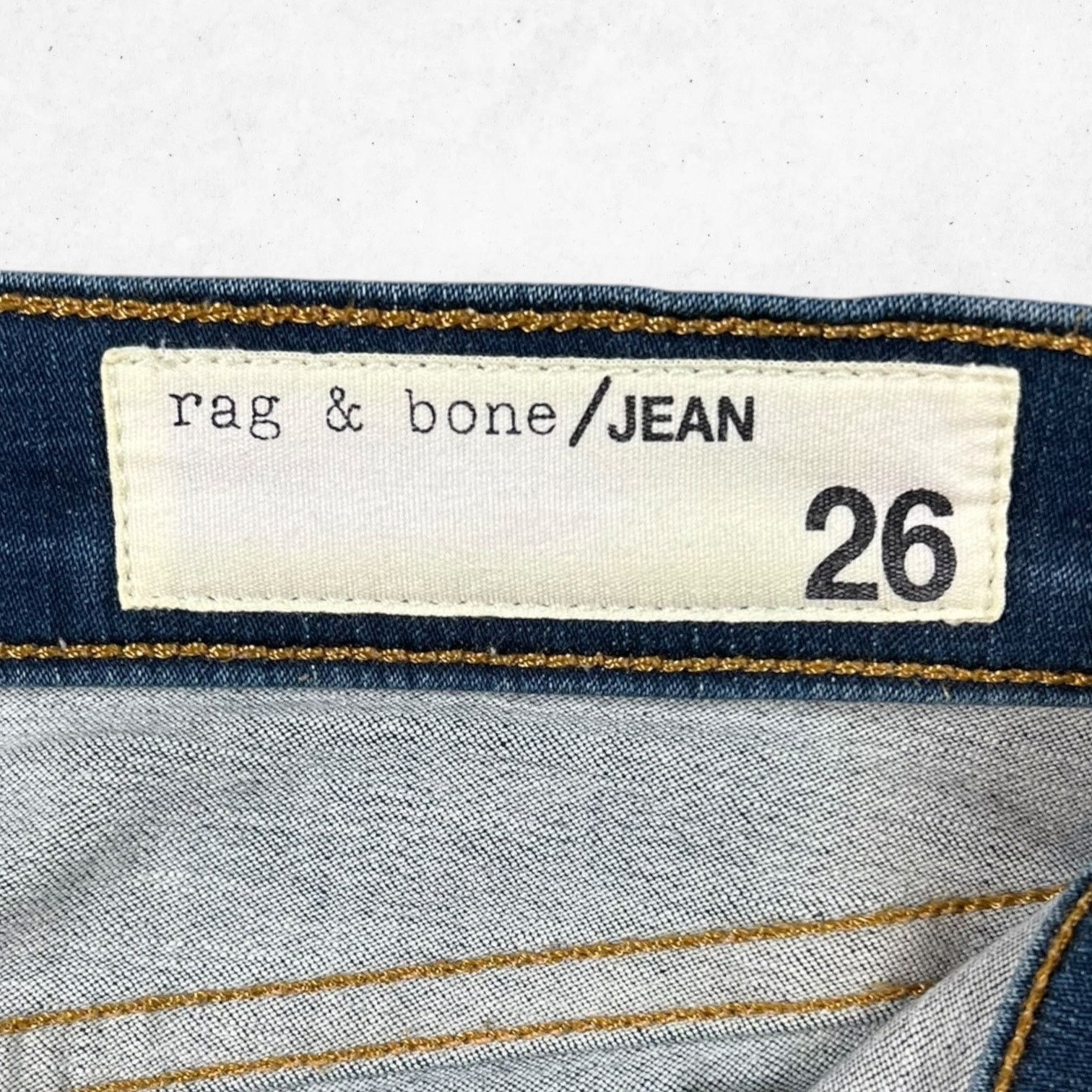Rag & Bone Rag & Bone Women's 26 10 Inch Skinny in Kensington Stretch Size 26" / US 2 / IT 38 - 3 Thumbnail