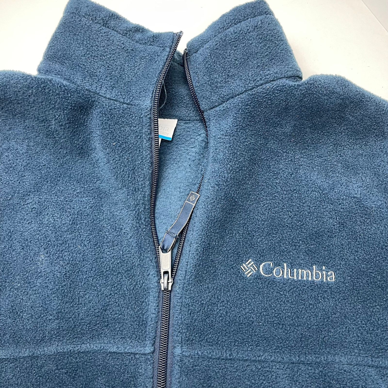 Columbia Columbia Men's Full Zip Navy Blue Fleece Jacket, L Size US L / EU 52-54 / 3 - 6 Thumbnail