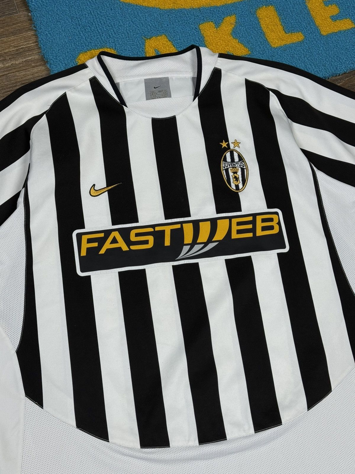 Nike Vintage Nike FC Juventus Home 2003/4 Soccer Jersey Size L Size US L / EU 52-54 / 3 - 4 Thumbnail
