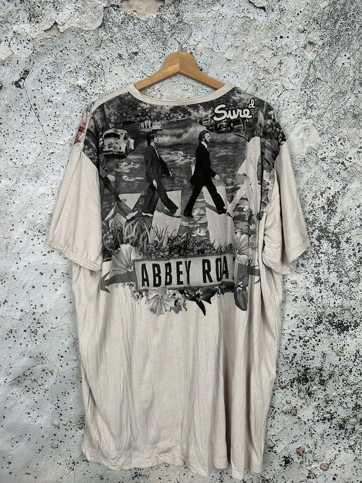 Band Tees Vintage The Beatles Abbey Road Band Tee 90s AOP Size US XXL / EU 58 / 5 - 5 Thumbnail