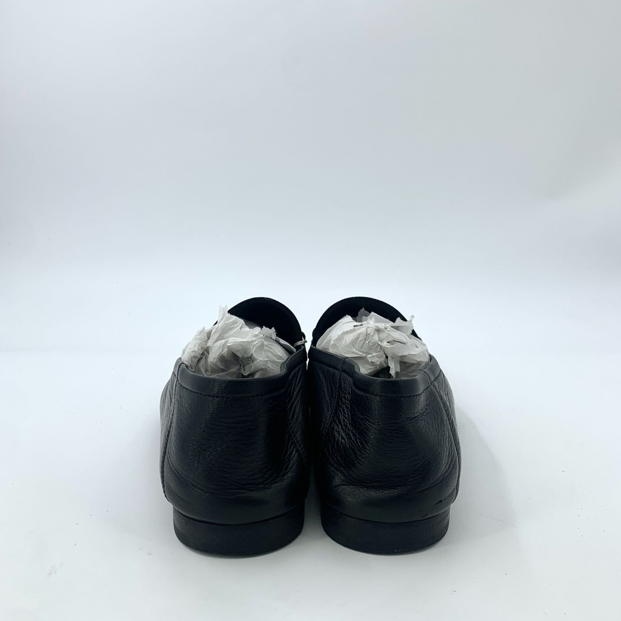 Gucci Q11157 Gucci Black Leather Horsebit Loafers Size US 10.5 / IT 40.5 - 4 Thumbnail