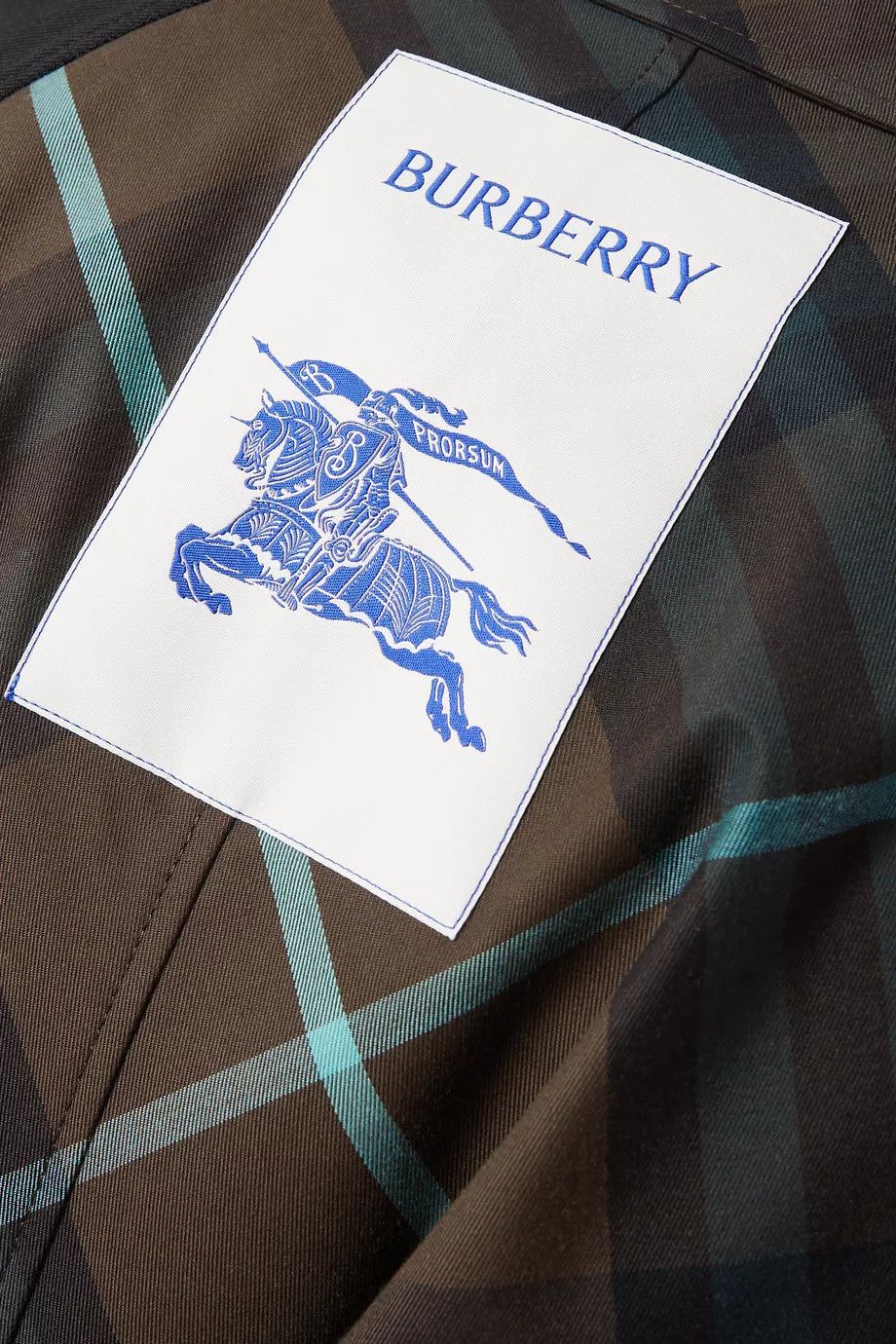 Burberry o1y0426 Overcoat in Multicolor Size US M / EU 48-50 / 2 - 4 Thumbnail