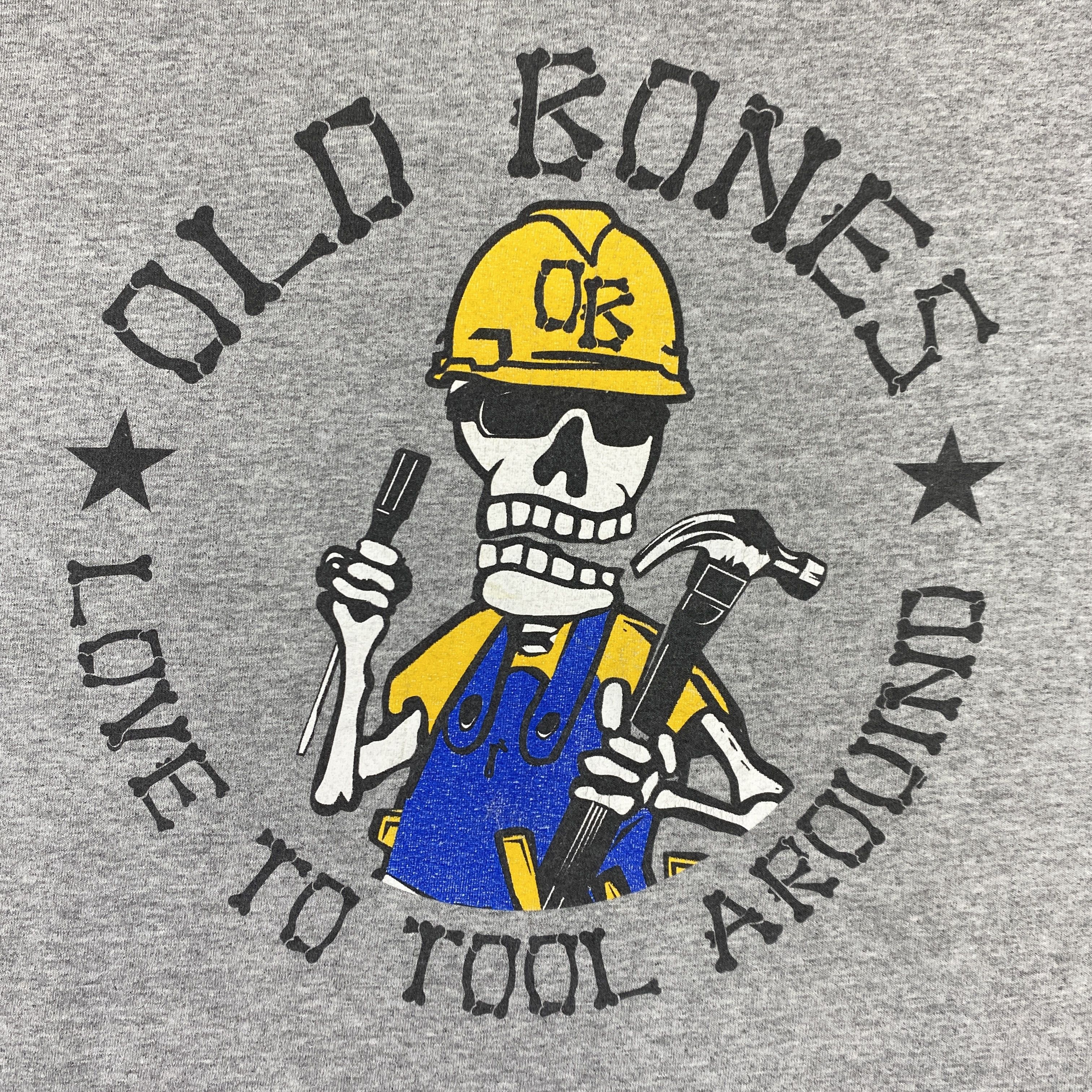 Bones Vintage Bones Skateboarding Tee Shirt - L049 Size US L / EU 52-54 / 3 - 7 Thumbnail