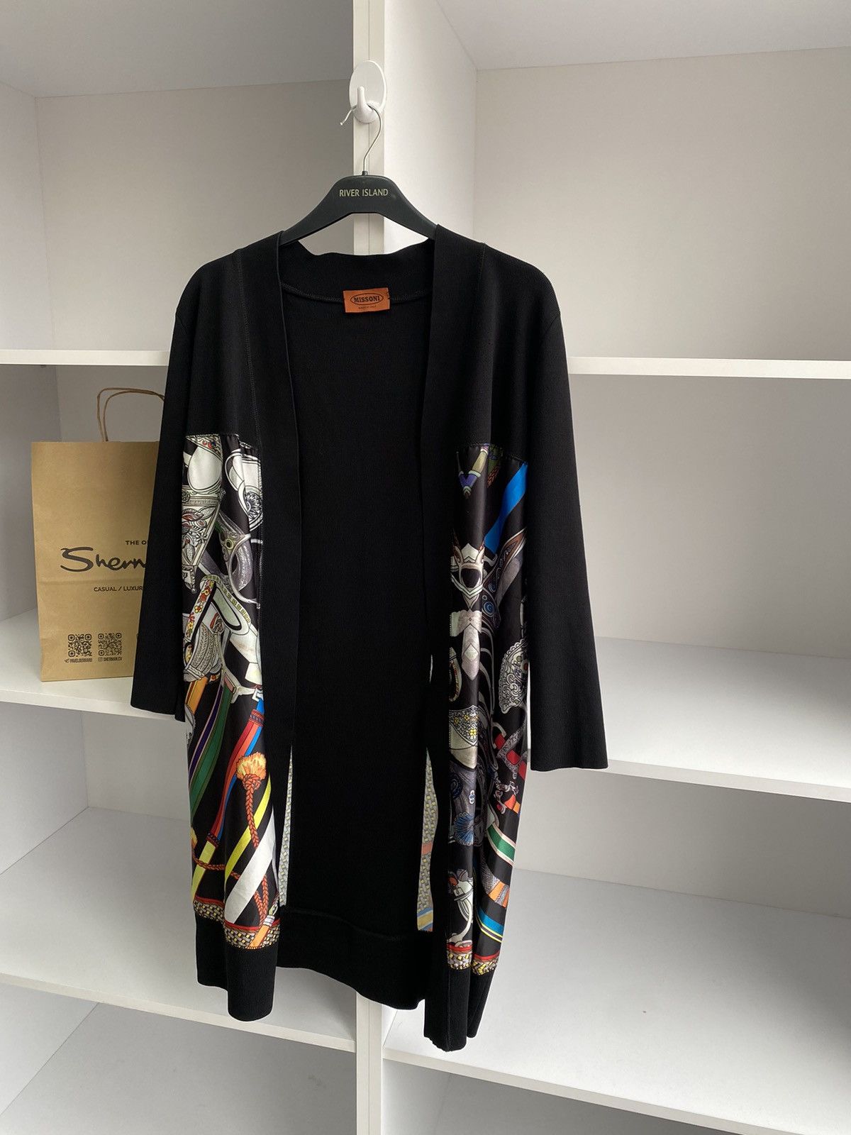 Designer × Missoni × Vintage Vintage Missoni Women’s Poncho Size XS / US 0-2 / IT 36-38 - 5 Thumbnail
