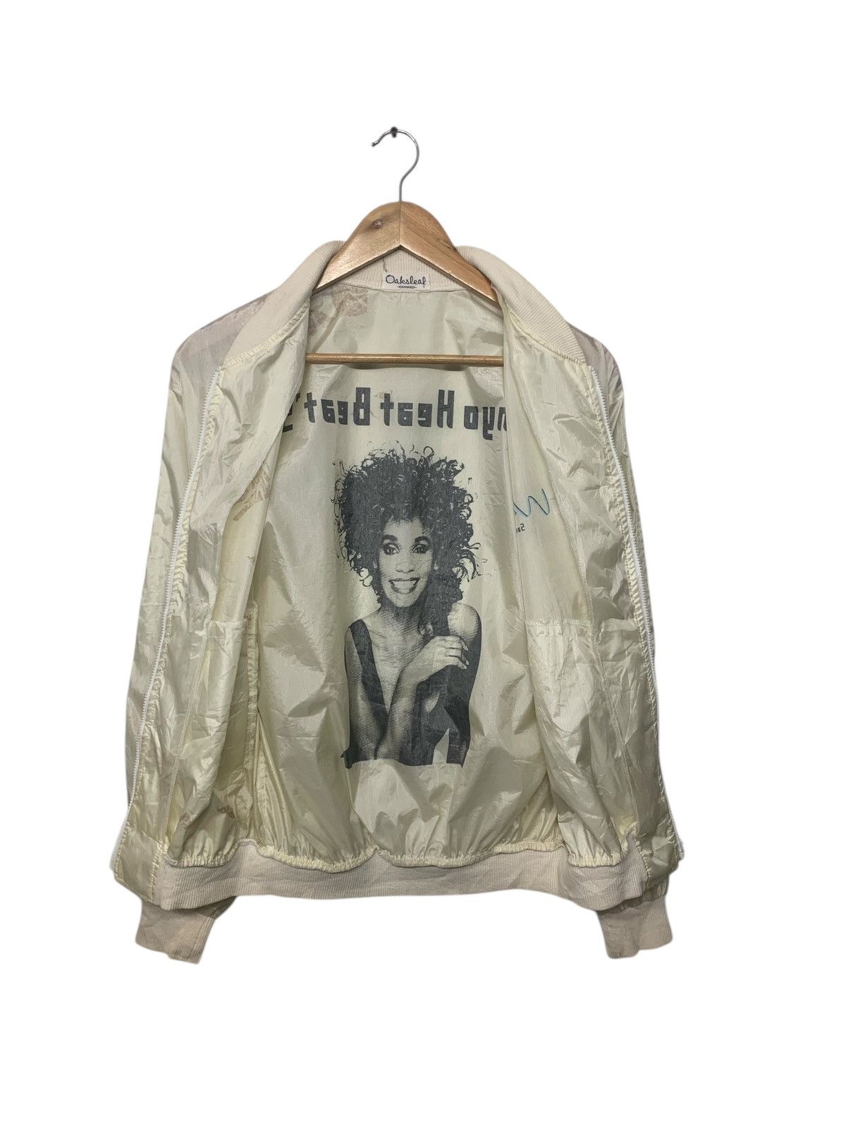 Band Tees Vintage 90's Whitney Houston Sanyo Heat Beat '90 Windbreaker Size US M / EU 48-50 / 2 - 2 Thumbnail
