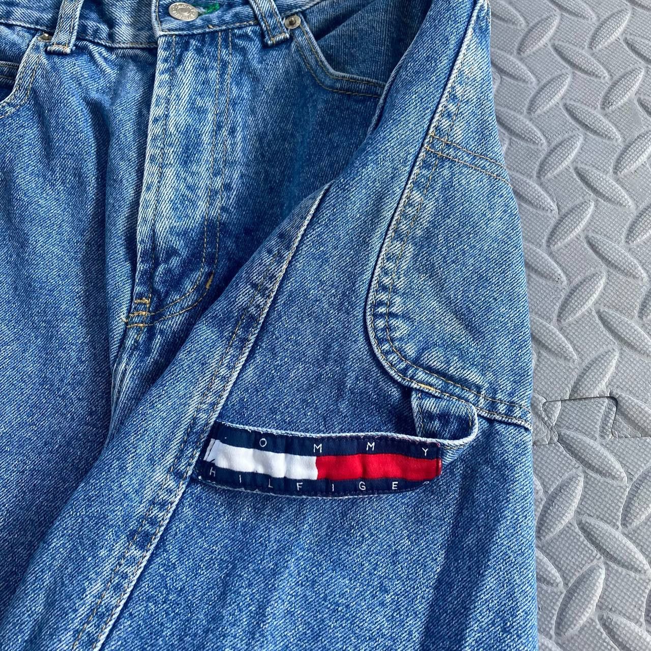 Tommy Jeans Vintage Y2k Carpenter Jorts Size US 30 / EU 46 - 7 Thumbnail