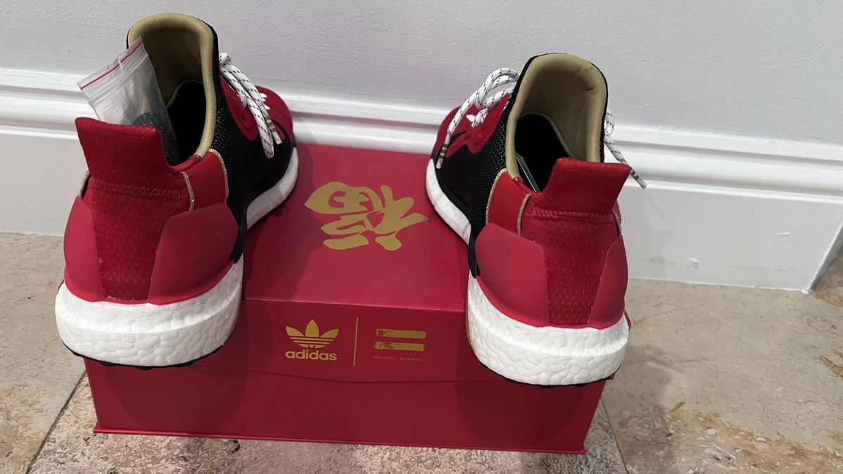 Adidas × Pharrell Pharrell × Solar Hu Glide ST Chinese New Year 2019 Size 11 Size US 11 / EU 44 - 6 Thumbnail