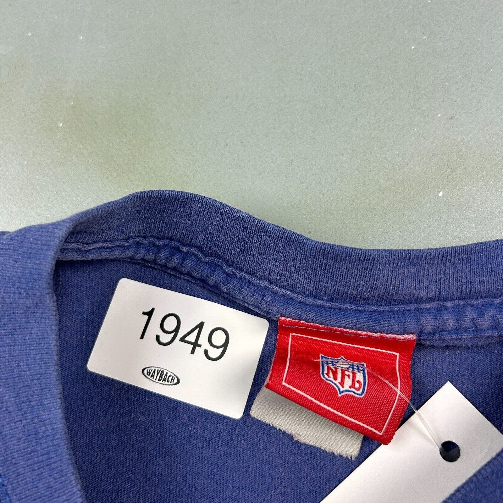 NFL VINTAGE | NY GIANTS Big Logo NFL Football T-Shirt sz L Adult Size US L / EU 52-54 / 3 - 6 Thumbnail